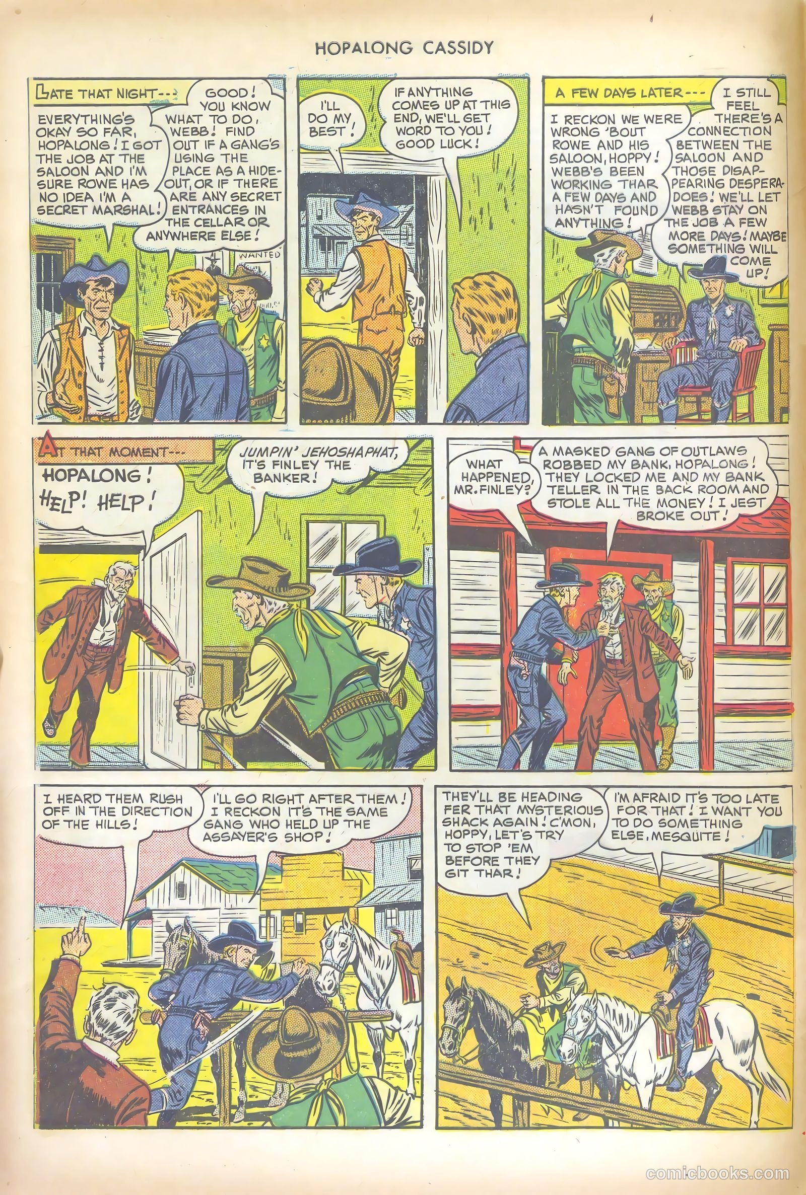Hopalong Cassidy #43 — page 8 of 52