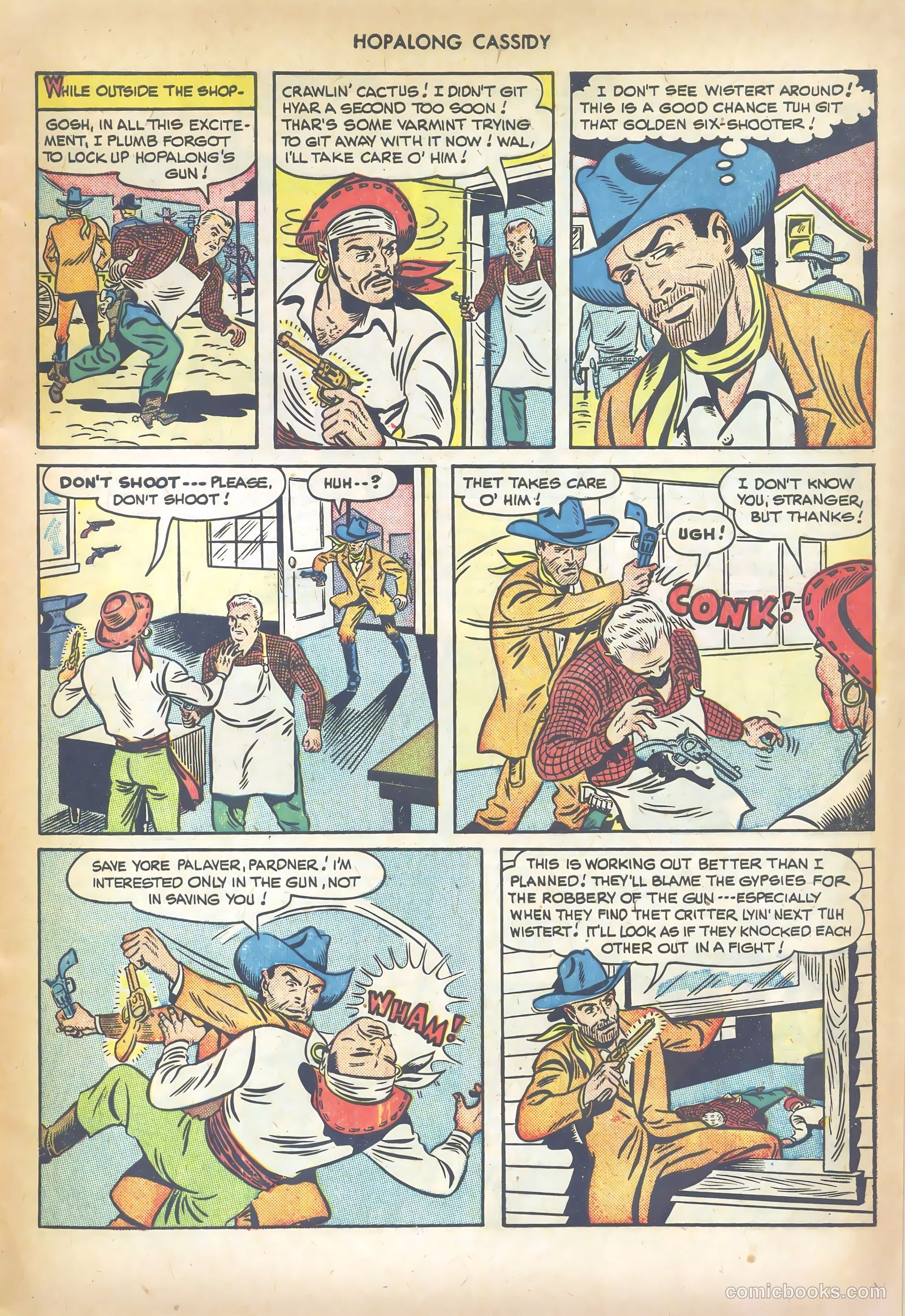 Hopalong Cassidy #43 — page 21 of 52
