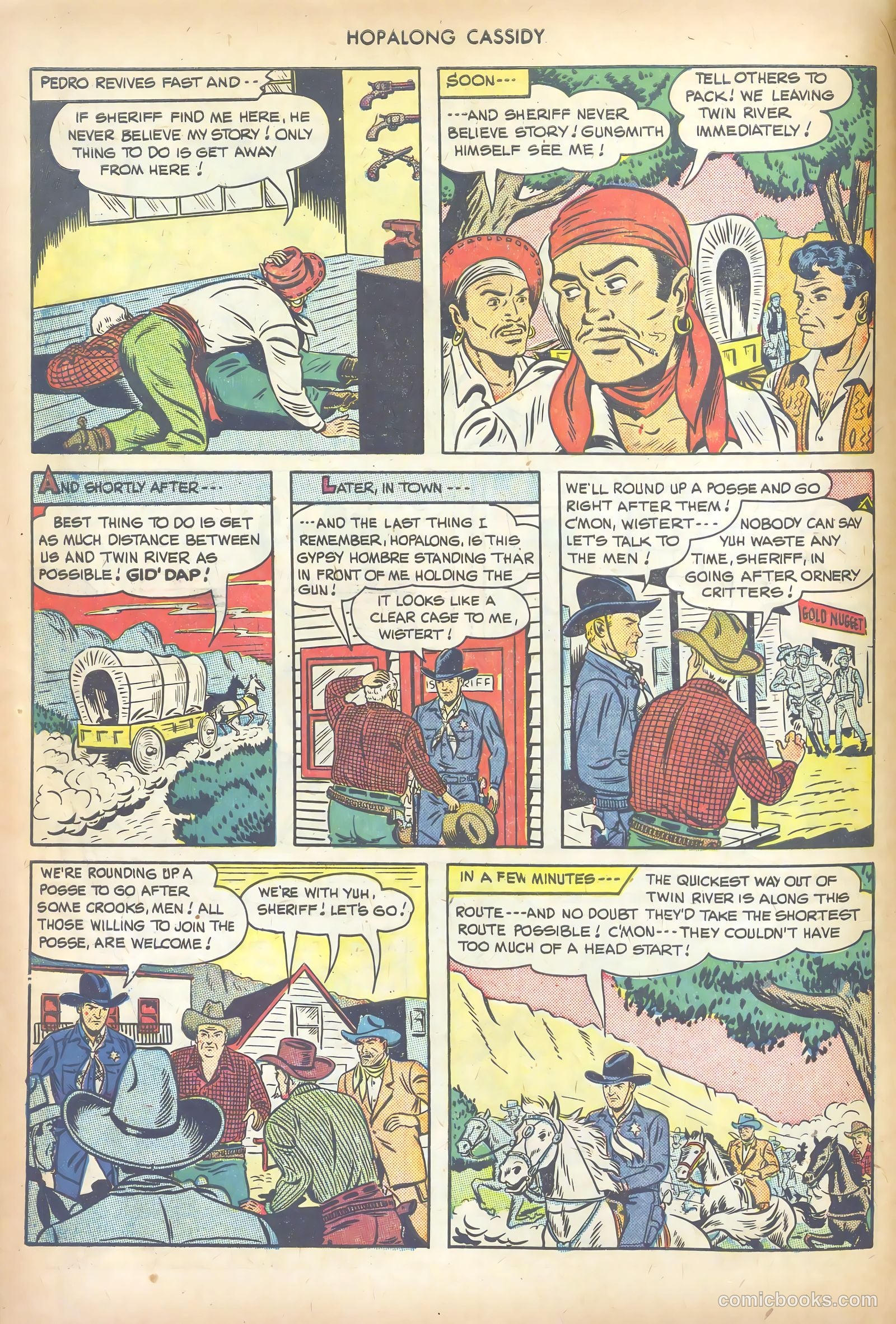 Hopalong Cassidy #43 — page 22 of 52