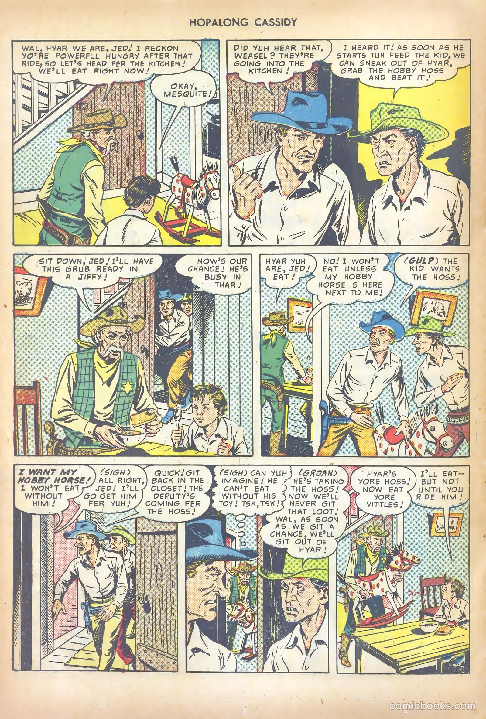 Hopalong Cassidy #43 — page 28 of 52
