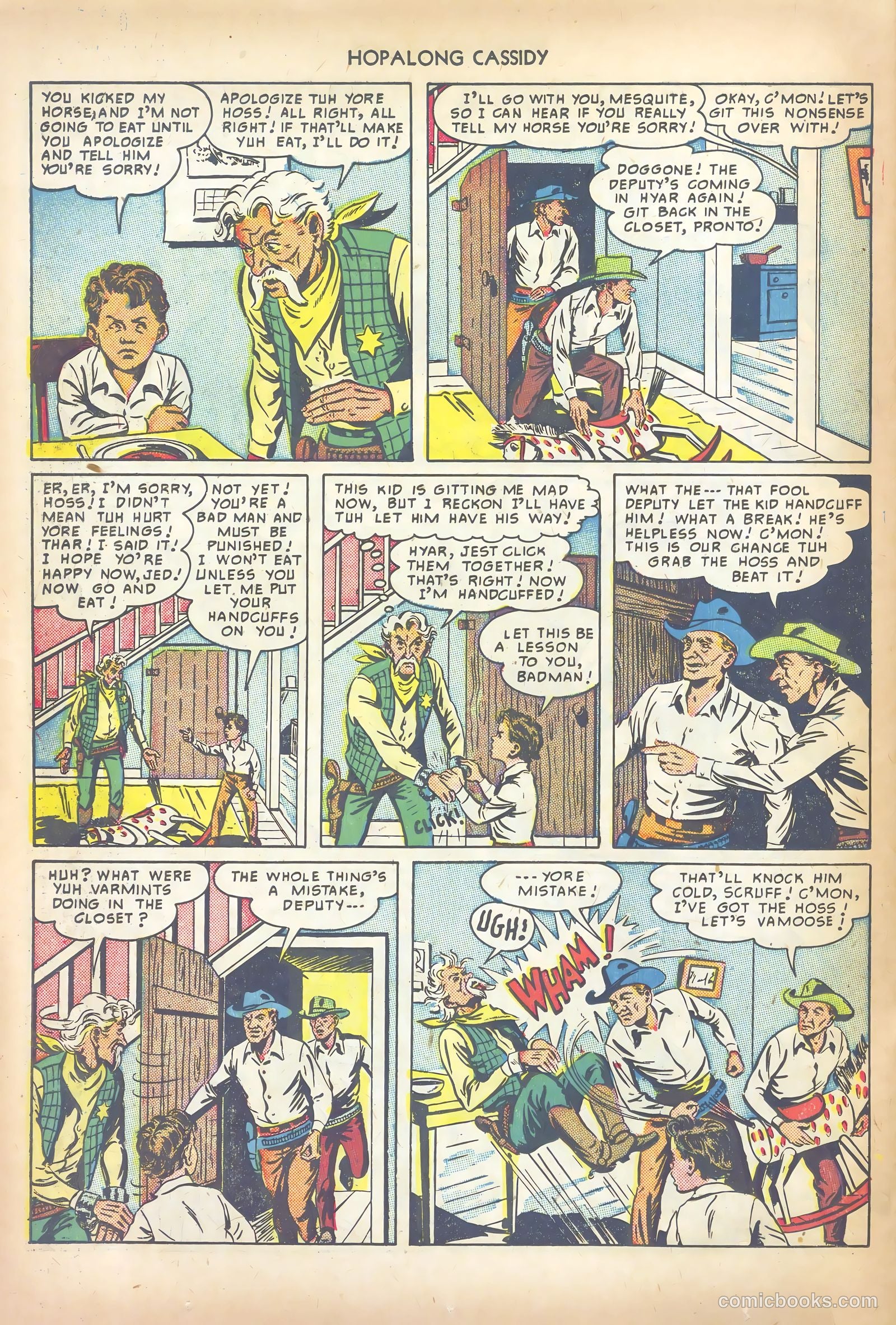 Hopalong Cassidy #43 — page 30 of 52