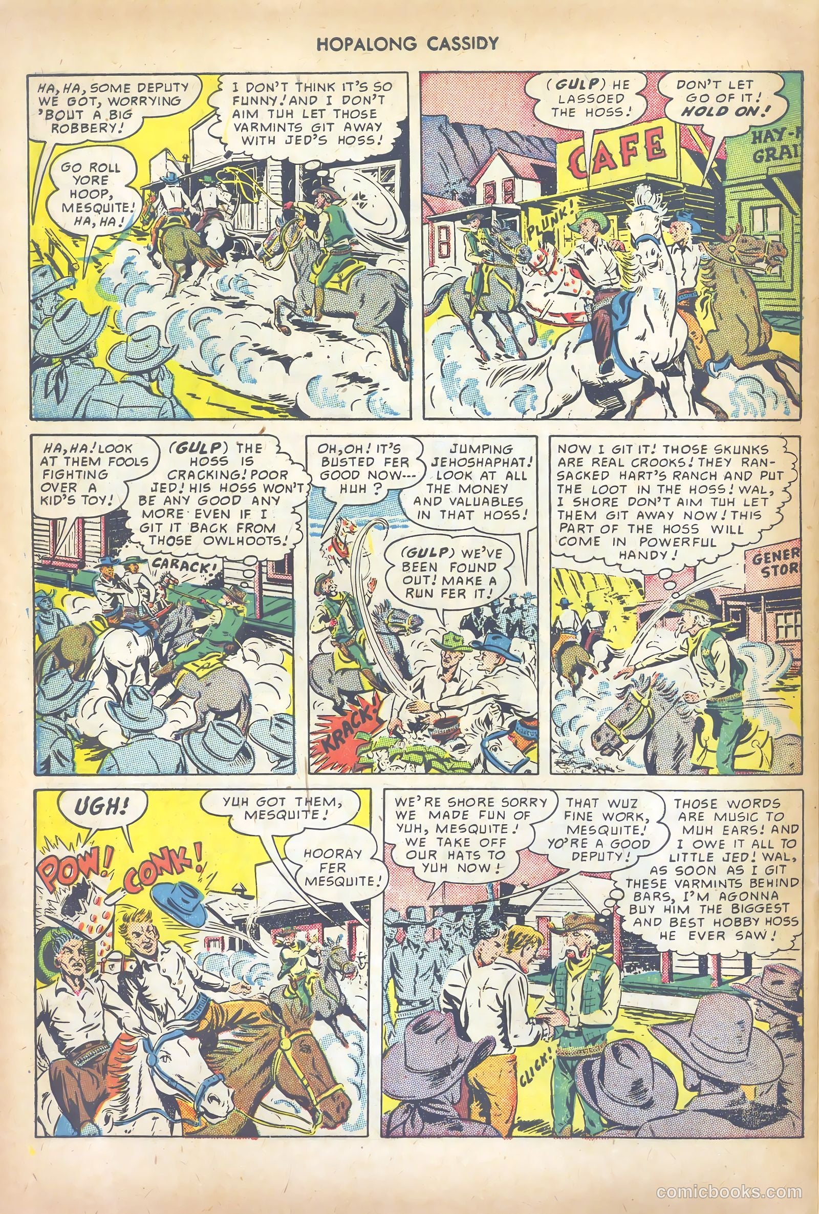 Hopalong Cassidy #43 — page 32 of 52