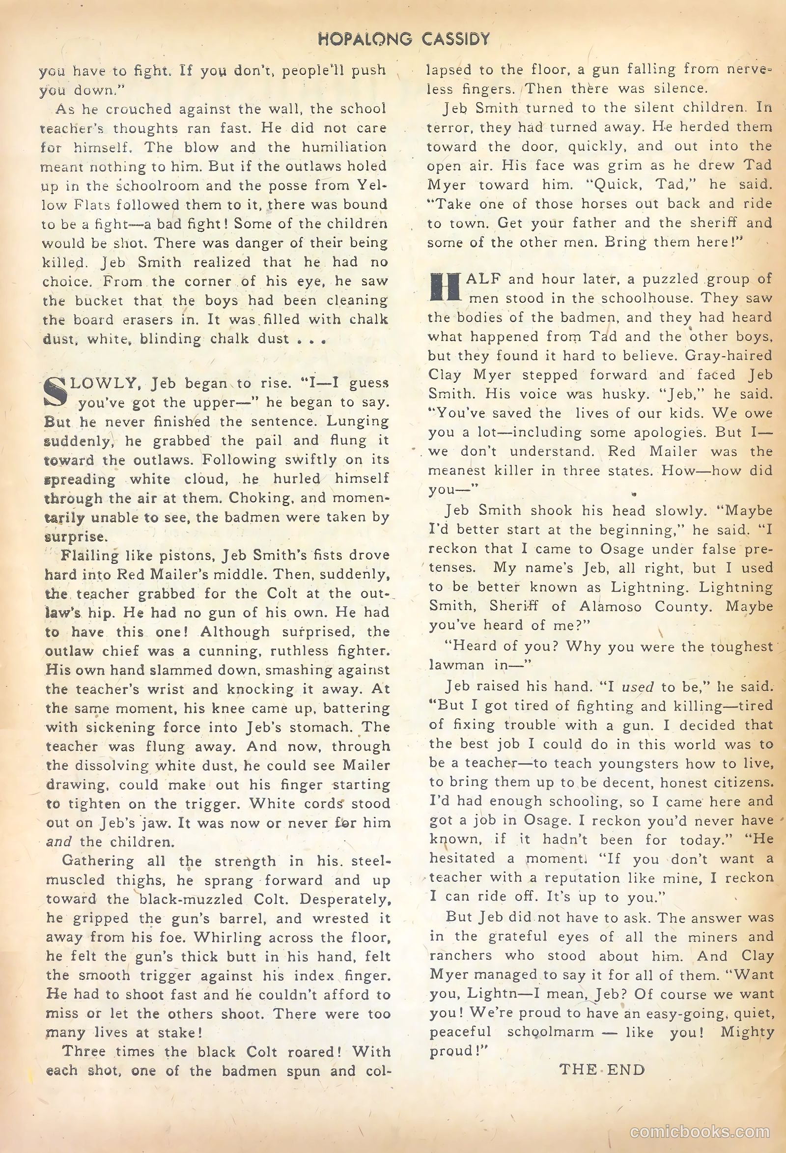 Hopalong Cassidy #43 — page 34 of 52
