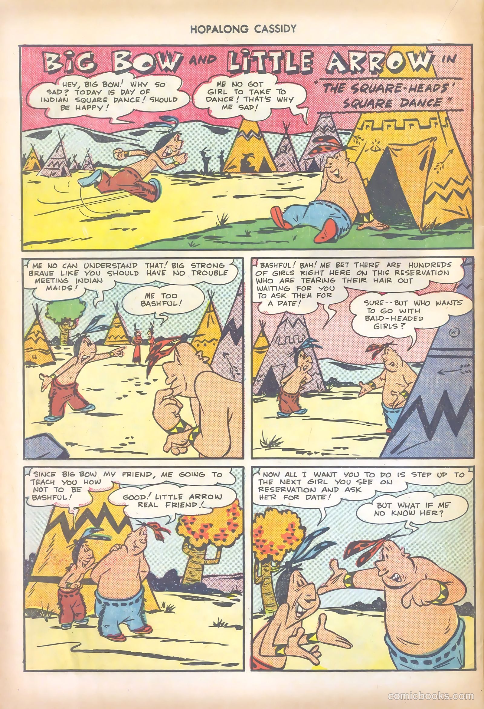 Hopalong Cassidy #43 — page 38 of 52