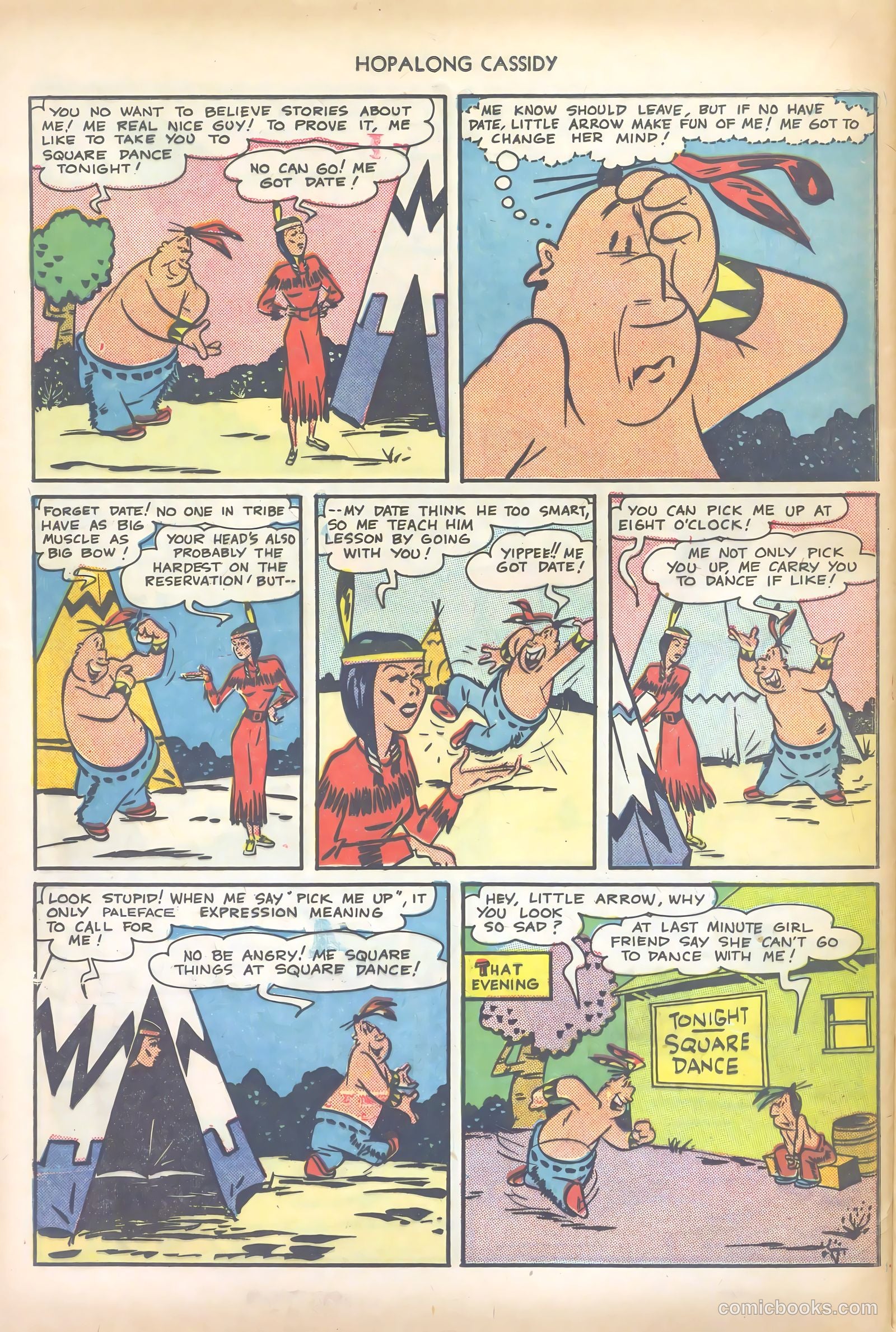 Hopalong Cassidy #43 — page 40 of 52