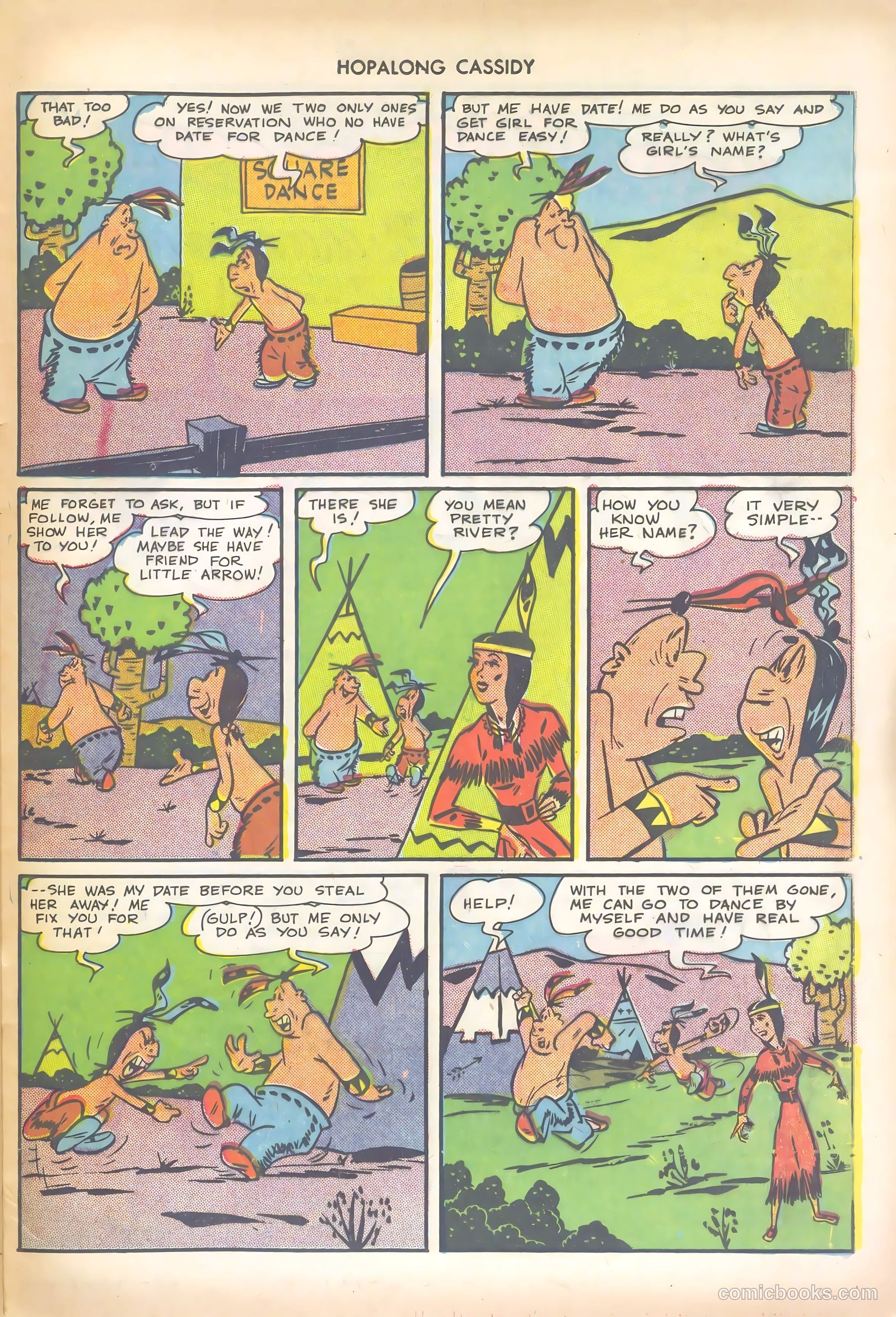 Hopalong Cassidy #43 — page 41 of 52