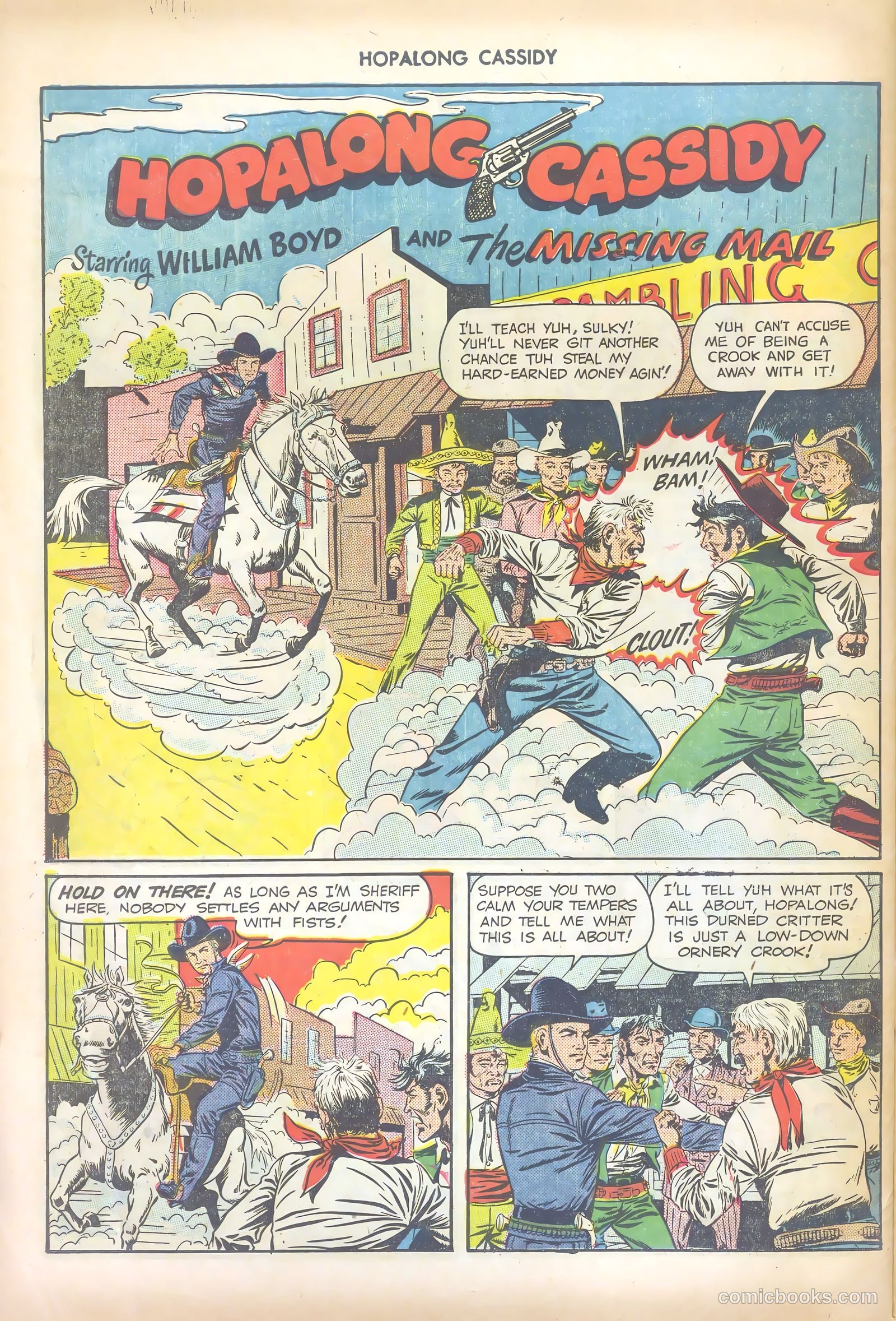Hopalong Cassidy #43 — page 42 of 52