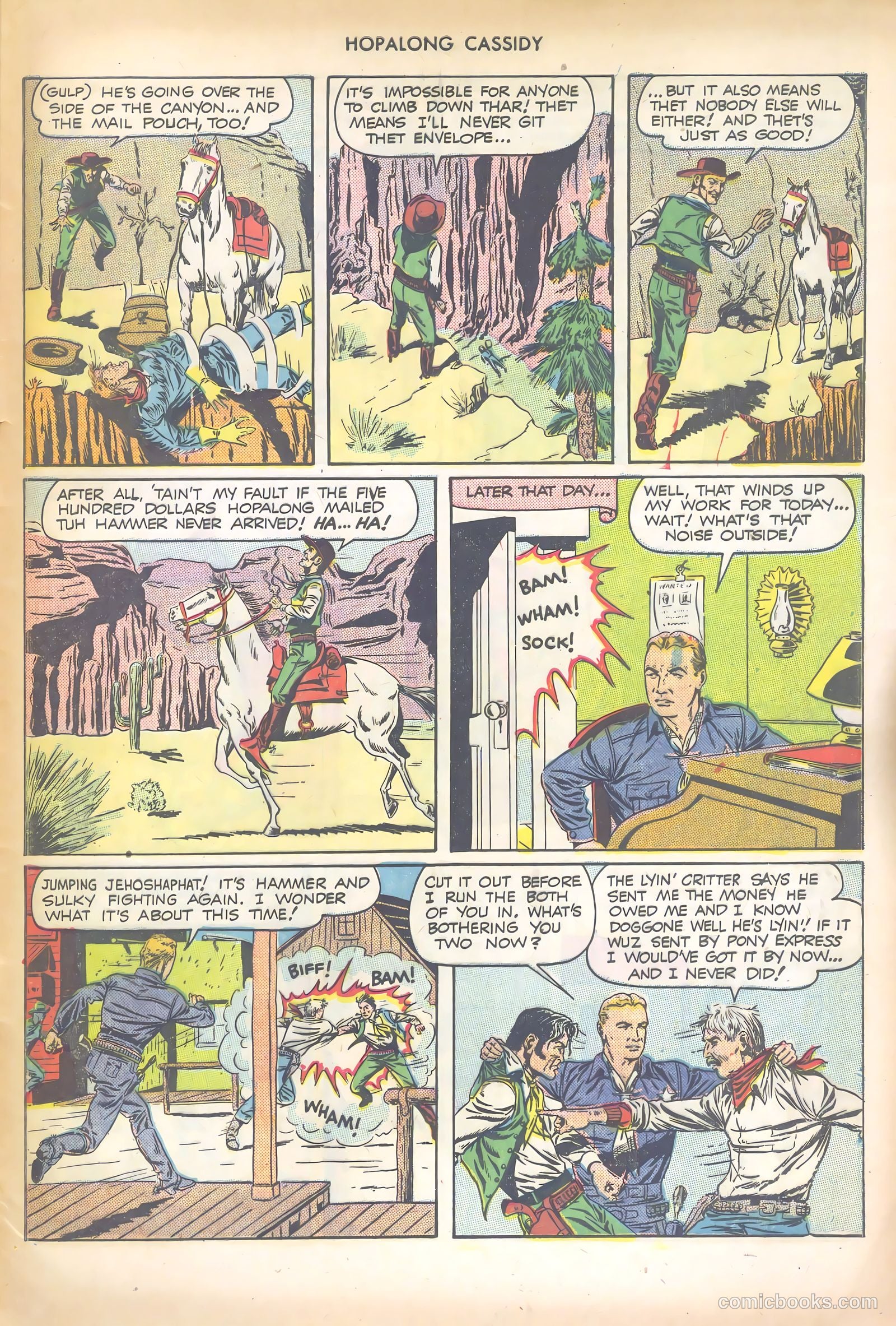 Hopalong Cassidy #43 — page 45 of 52