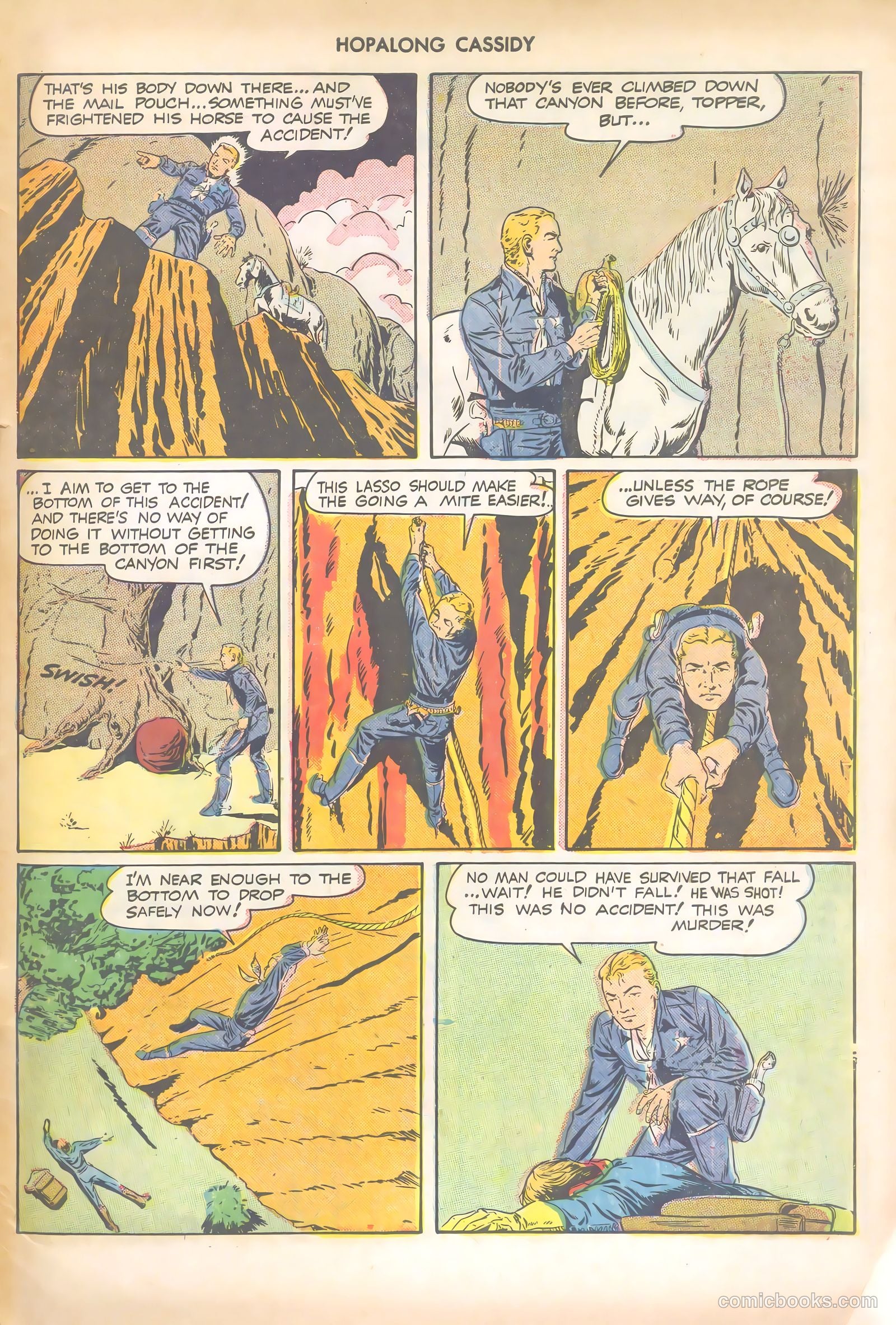 Hopalong Cassidy #43 — page 47 of 52