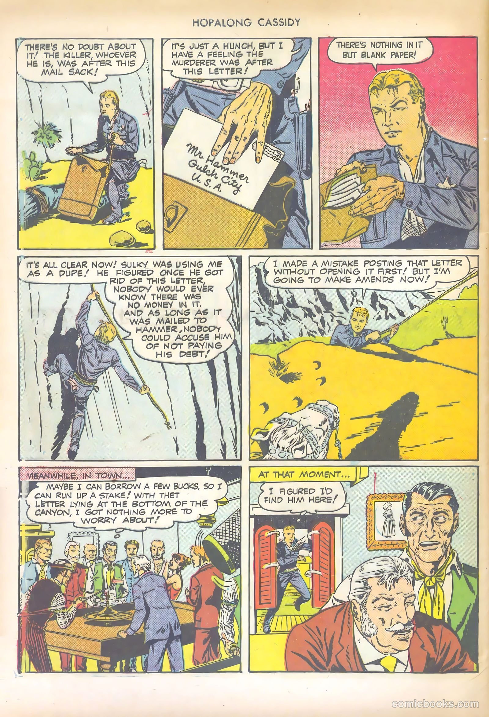 Hopalong Cassidy #43 — page 48 of 52