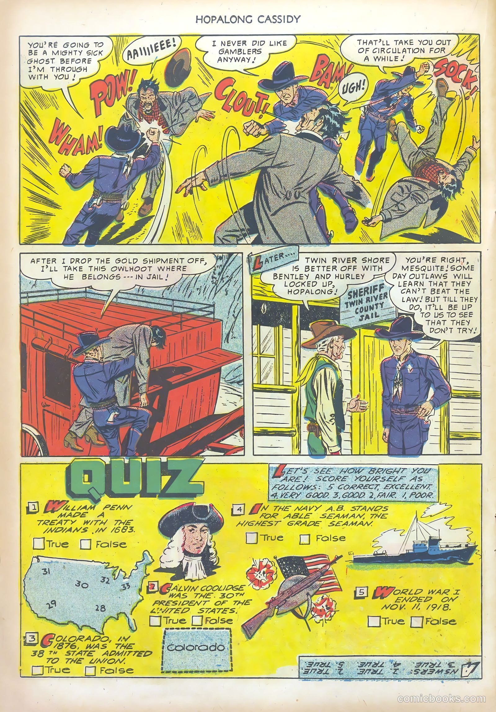 Hopalong Cassidy #44 — page 22 of 36