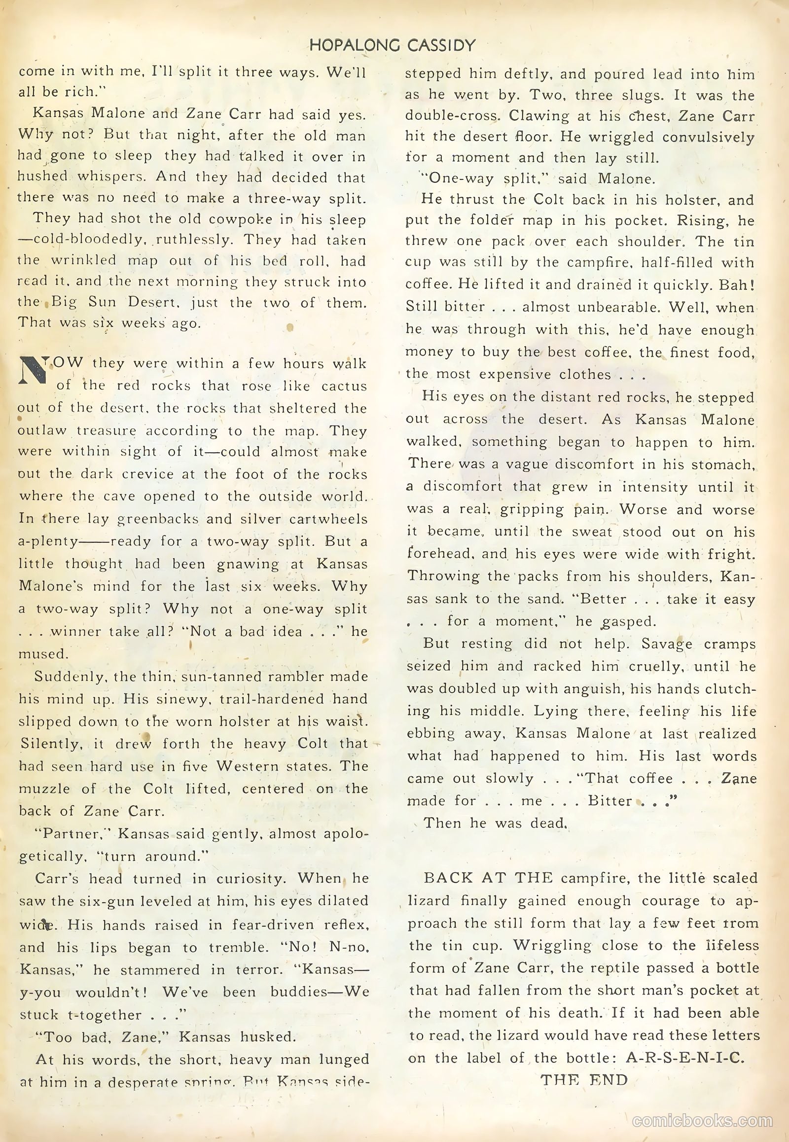 Hopalong Cassidy #44 — page 27 of 36