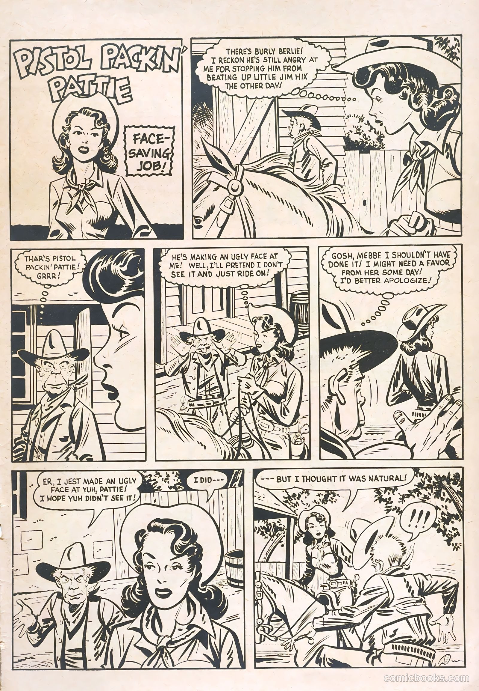 Hopalong Cassidy #44 — page 35 of 36