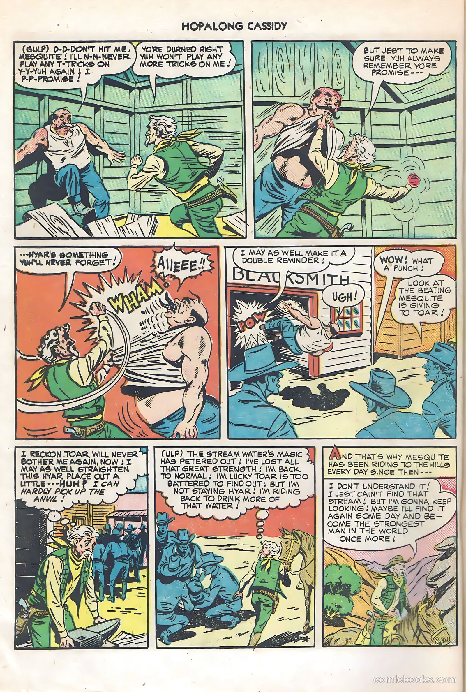 Hopalong Cassidy #45 — page 32 of 52