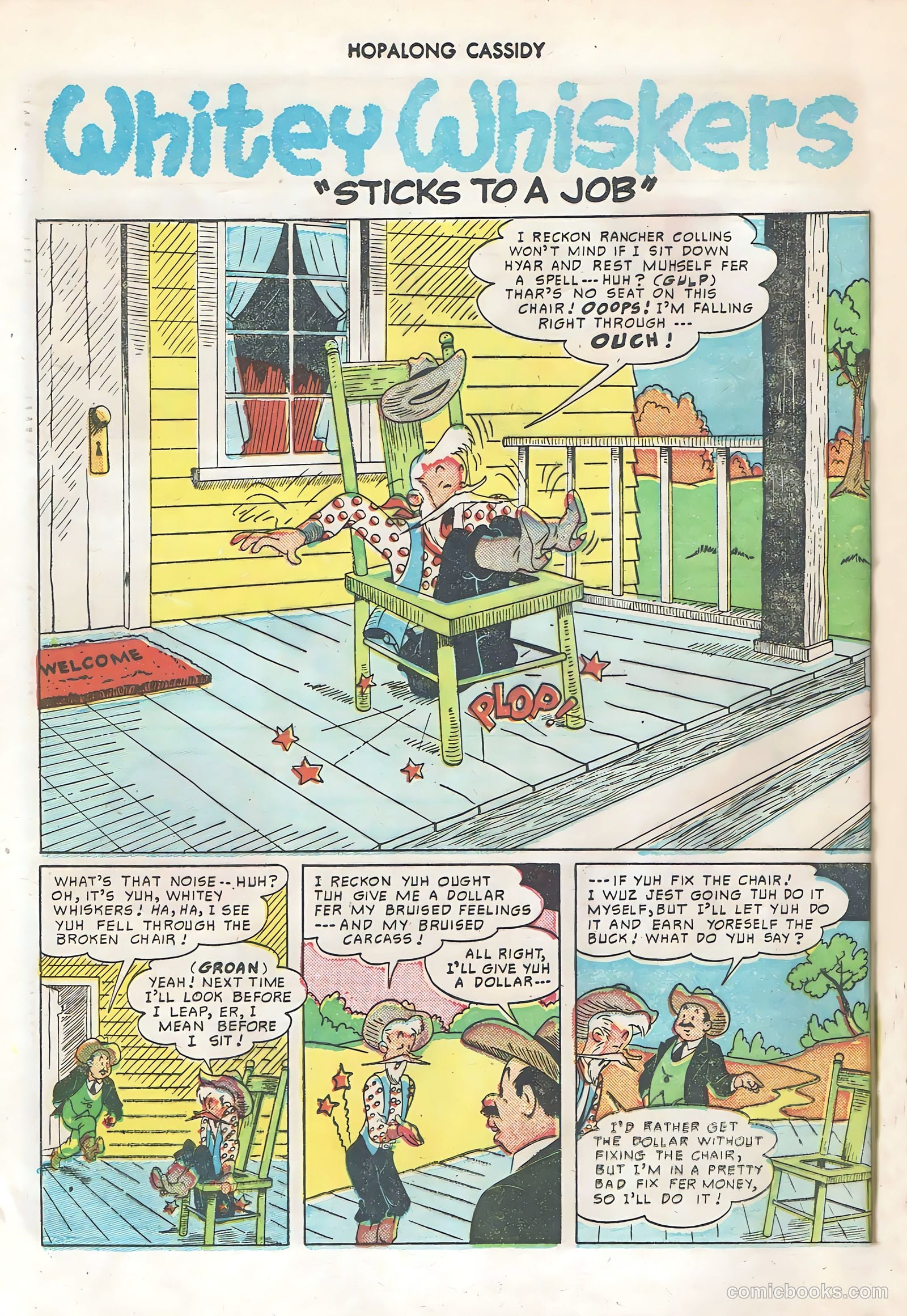 Hopalong Cassidy #45 — page 36 of 52