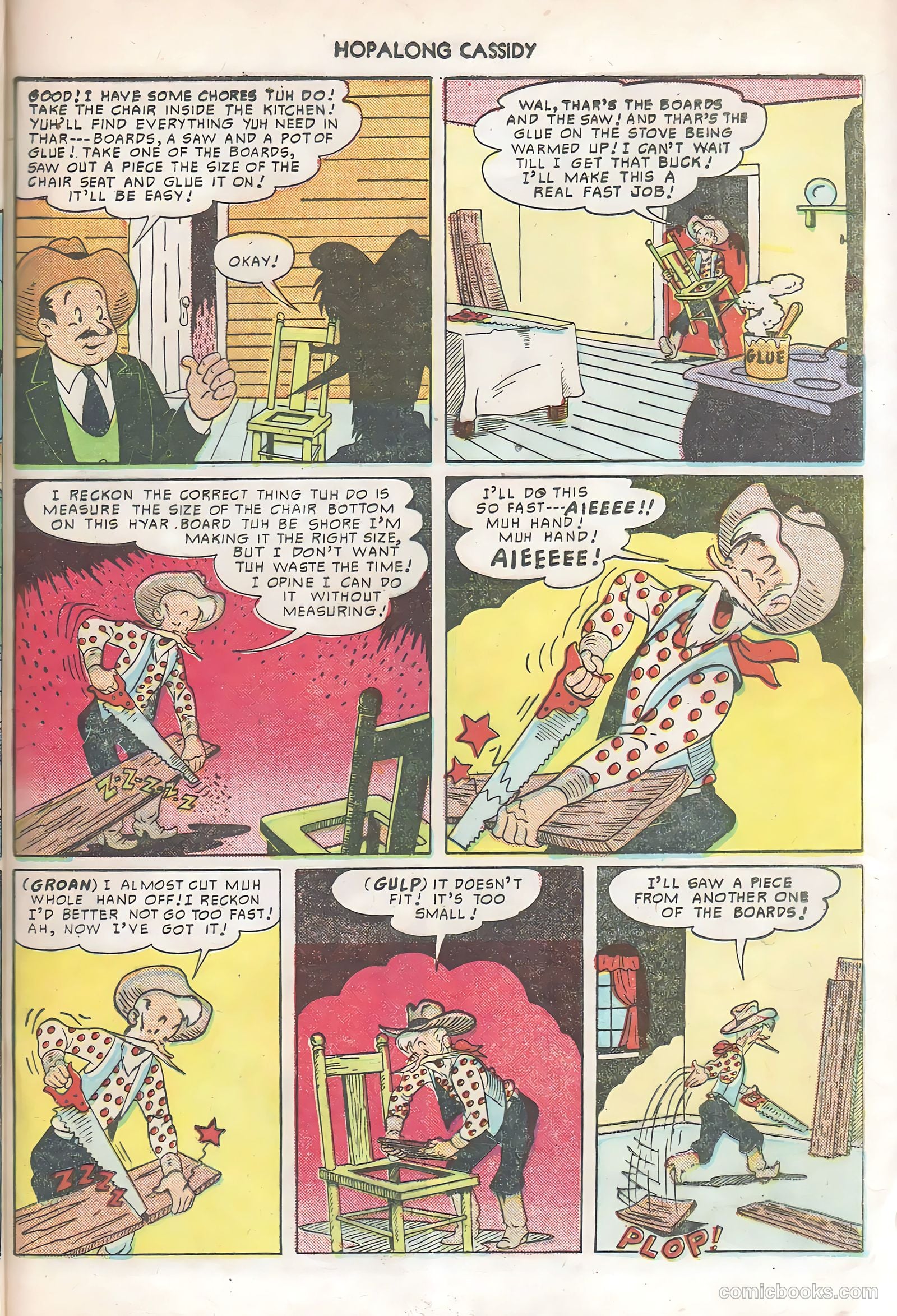 Hopalong Cassidy #45 — page 37 of 52