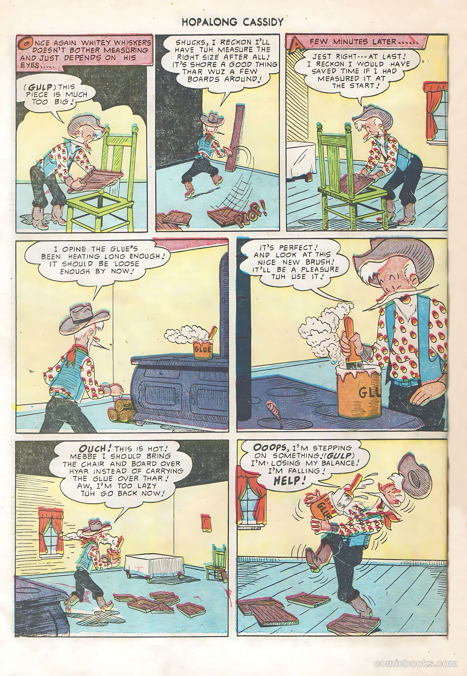 Hopalong Cassidy #45 — page 38 of 52