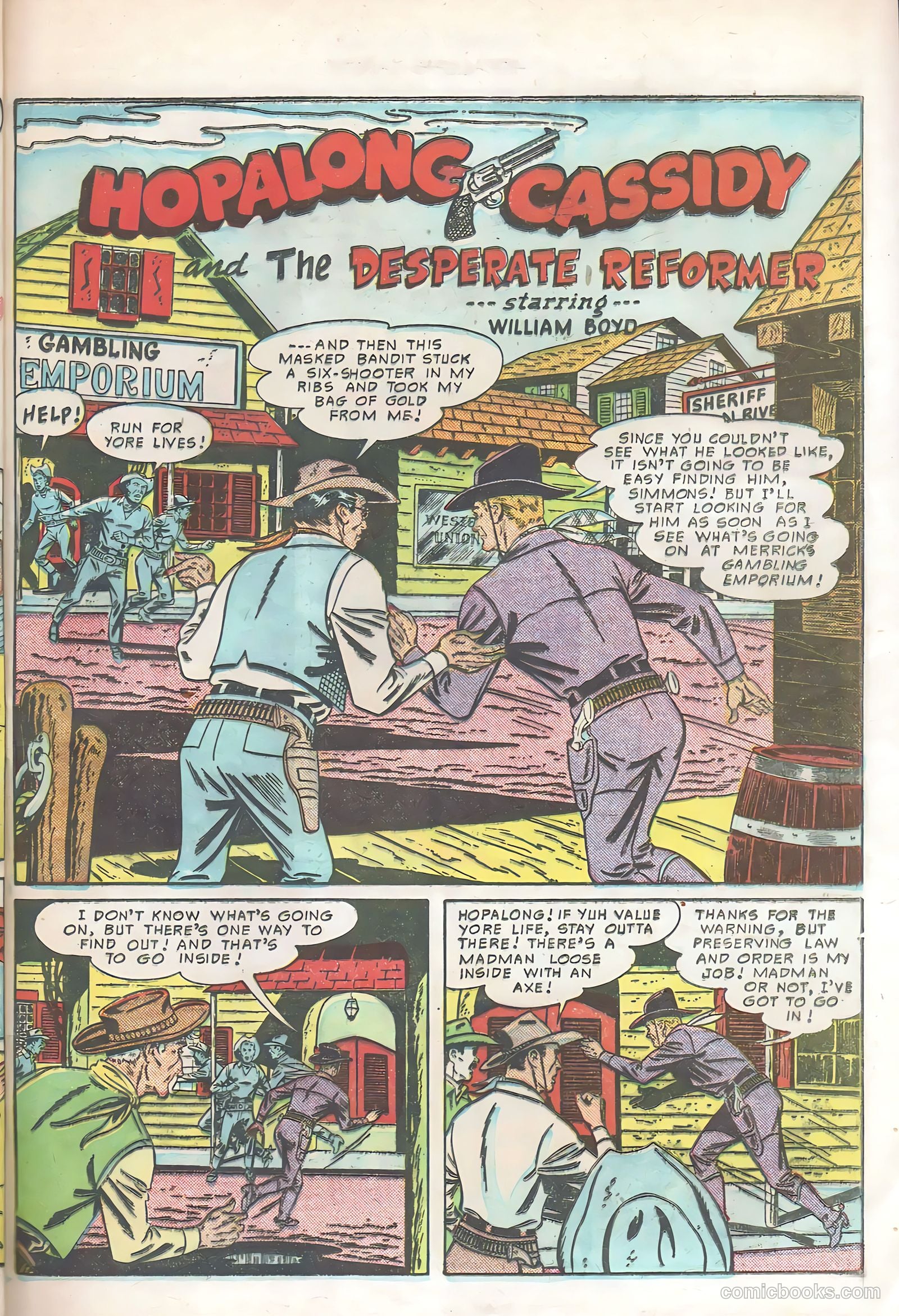 Hopalong Cassidy #45 — page 41 of 52