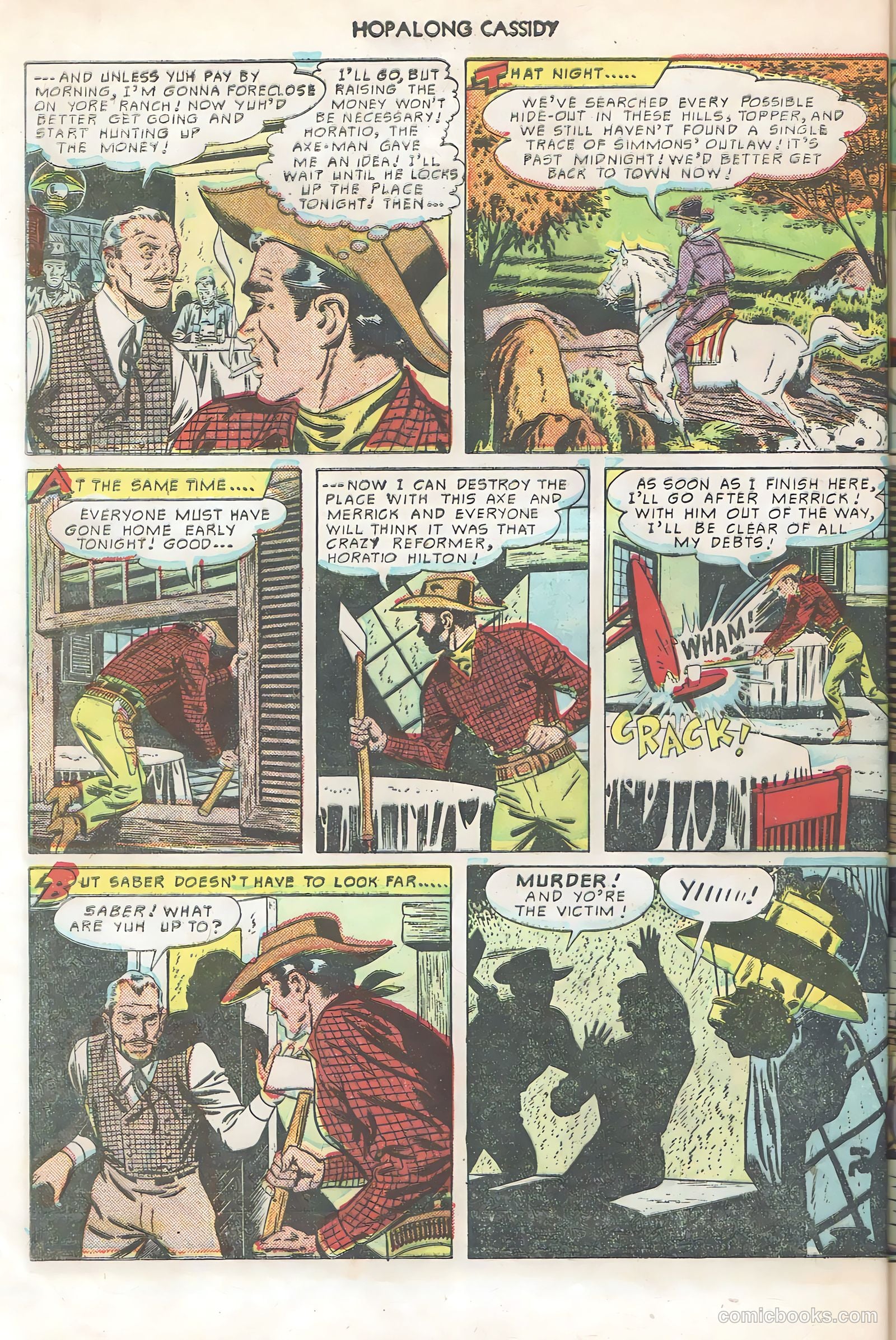 Hopalong Cassidy #45 — page 44 of 52