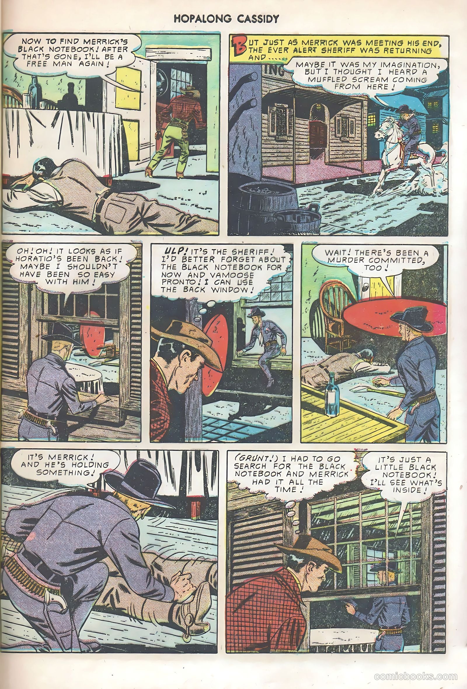 Hopalong Cassidy #45 — page 45 of 52