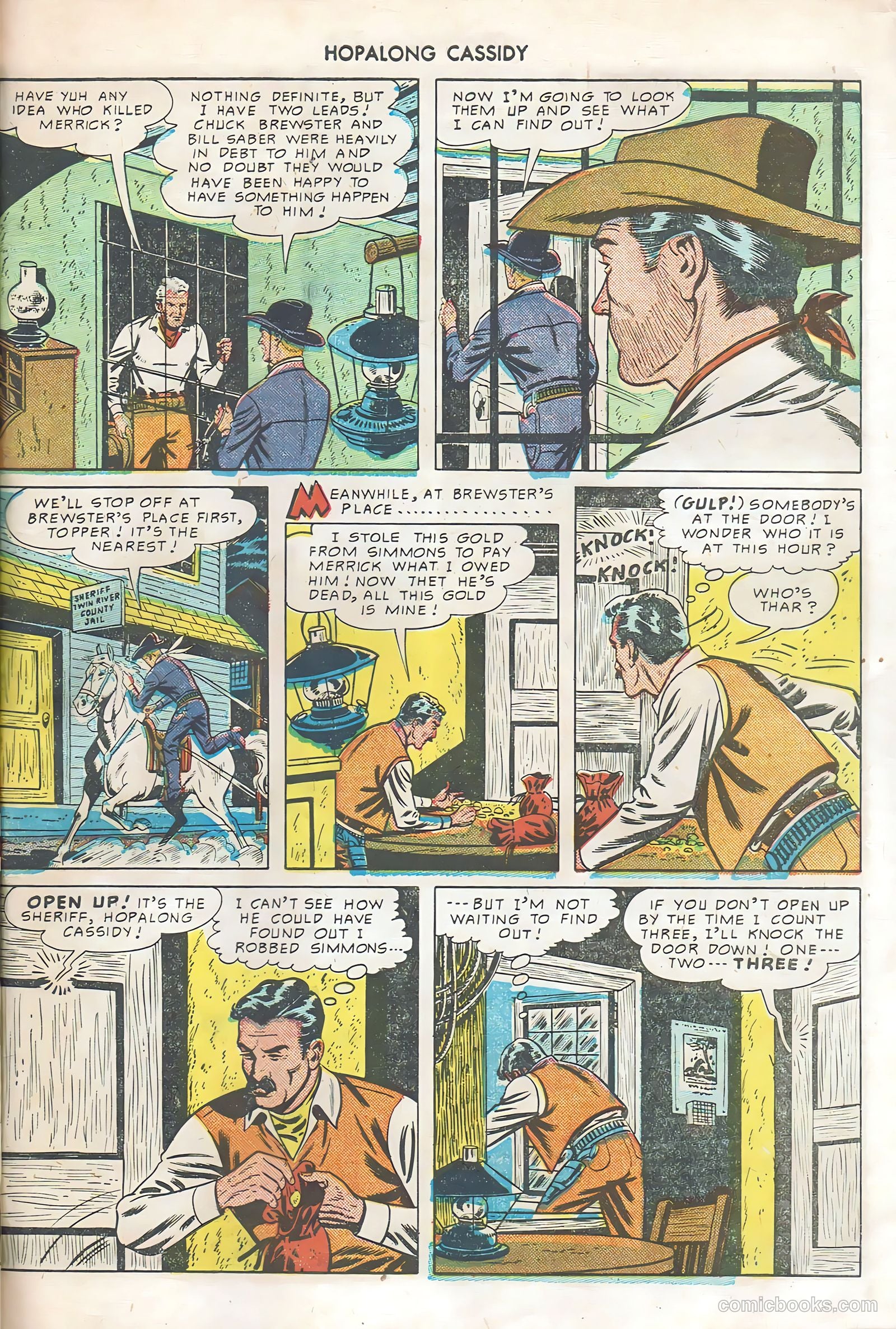 Hopalong Cassidy #45 — page 47 of 52