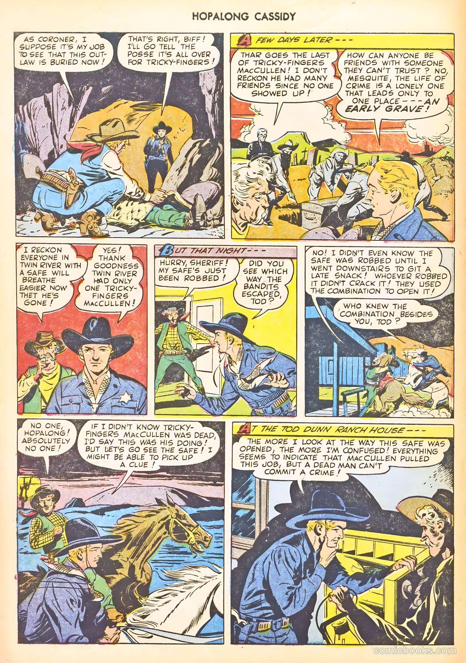 Hopalong Cassidy #46 — page 22 of 52