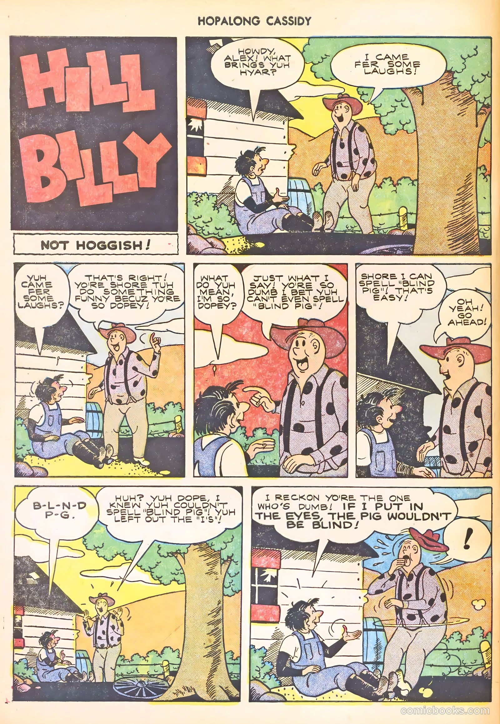 Hopalong Cassidy #46 — page 34 of 52