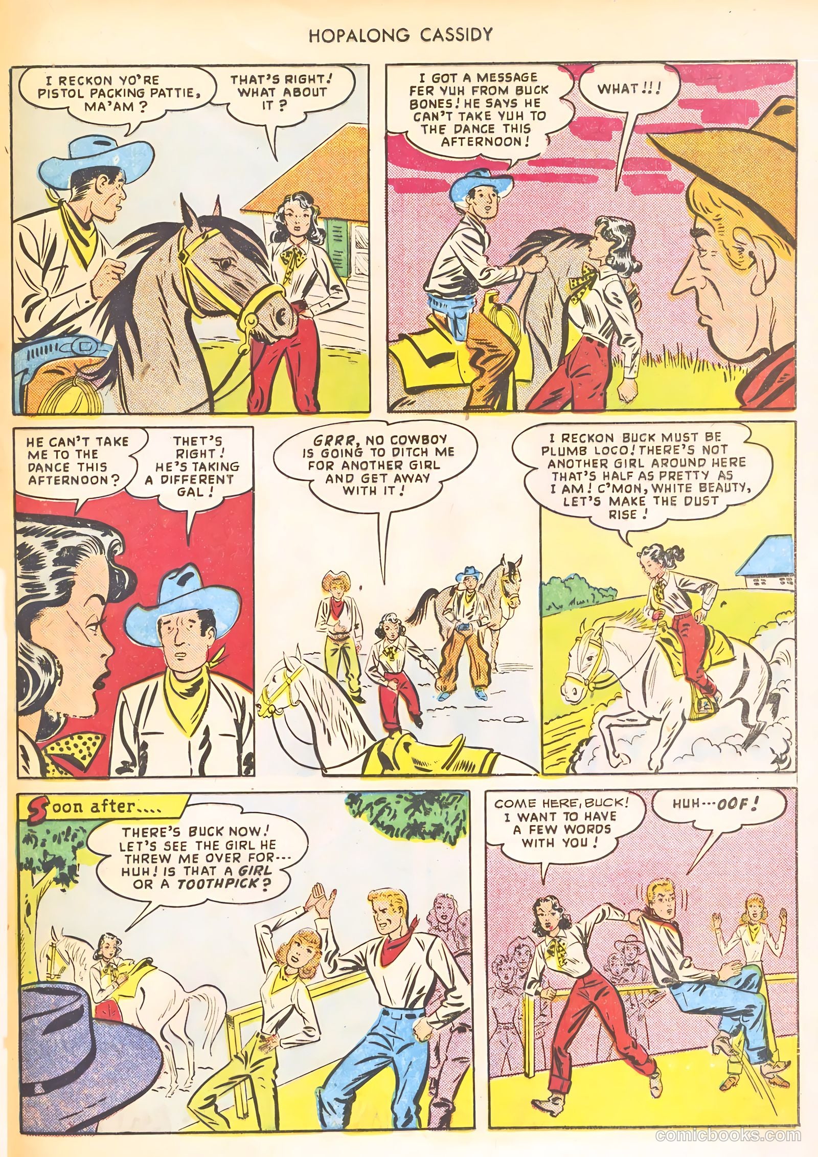 Hopalong Cassidy #46 — page 37 of 52
