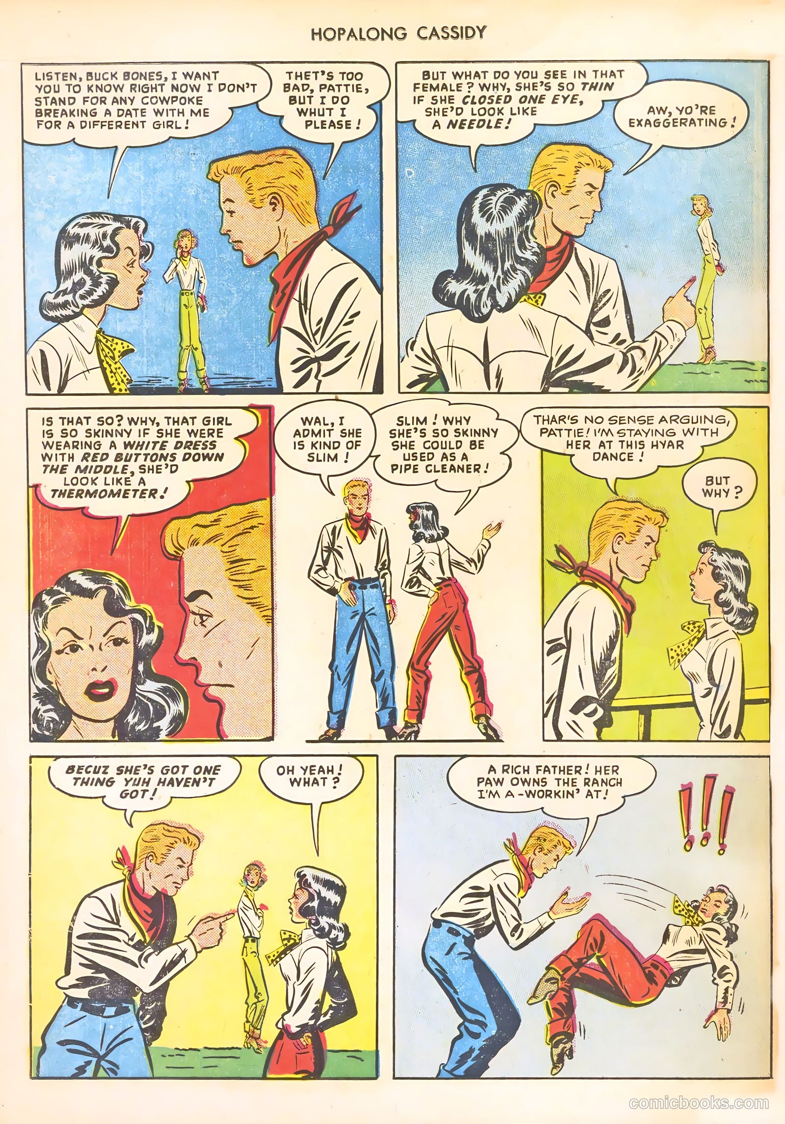Hopalong Cassidy #46 — page 38 of 52