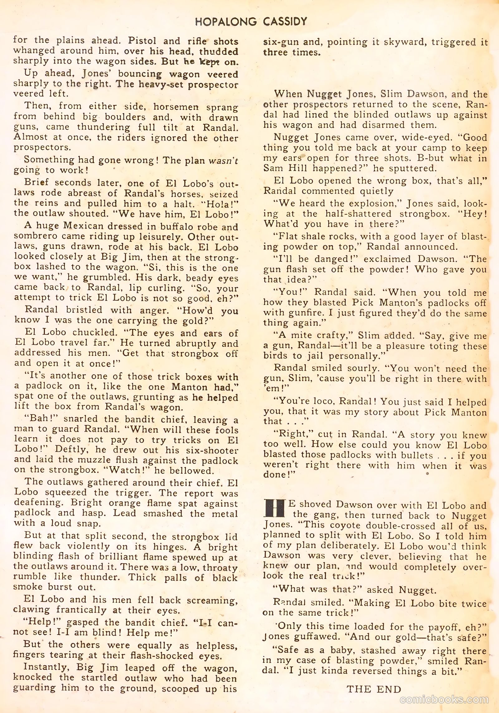 Hopalong Cassidy #46 — page 40 of 52