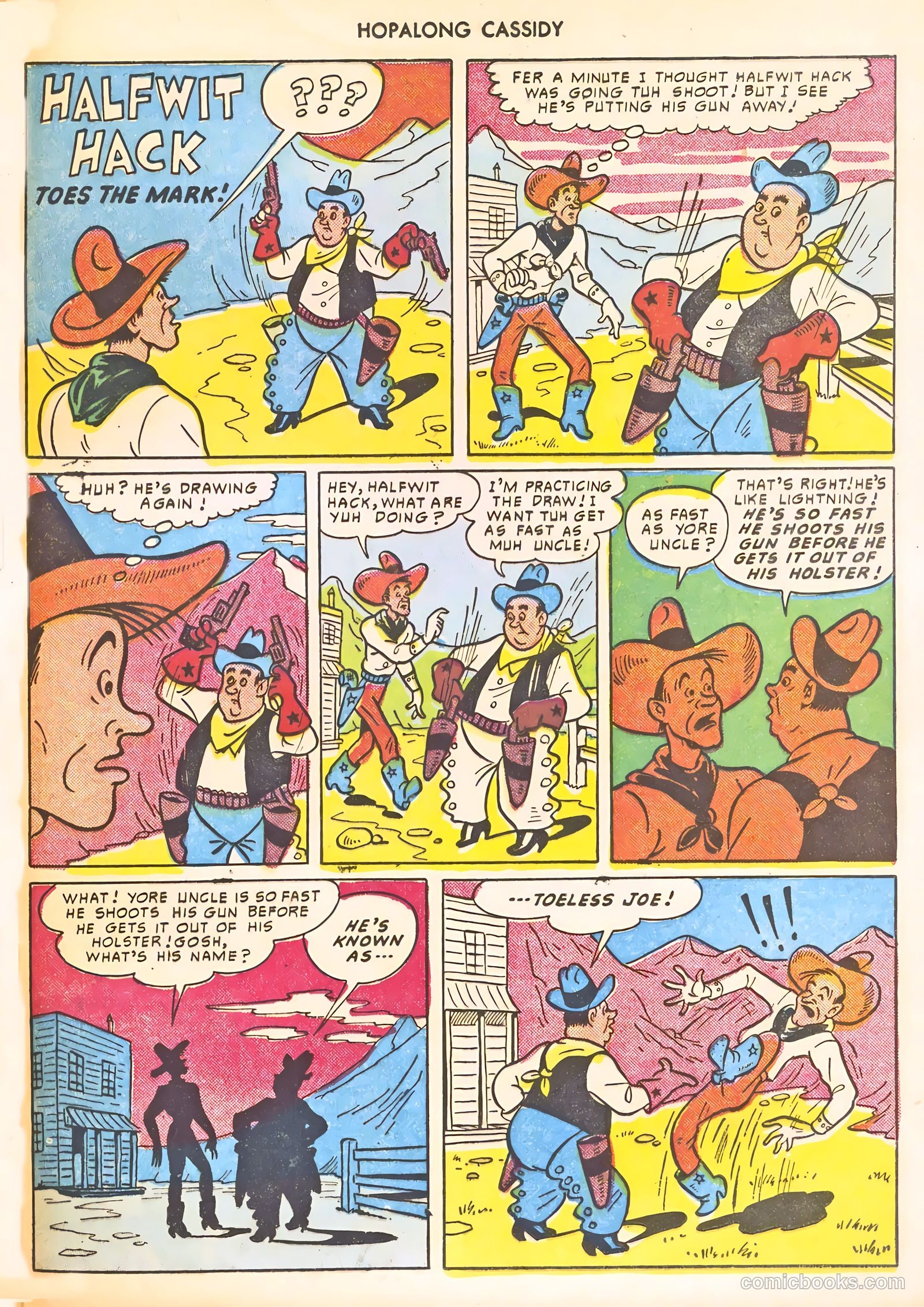 Hopalong Cassidy #46 — page 41 of 52