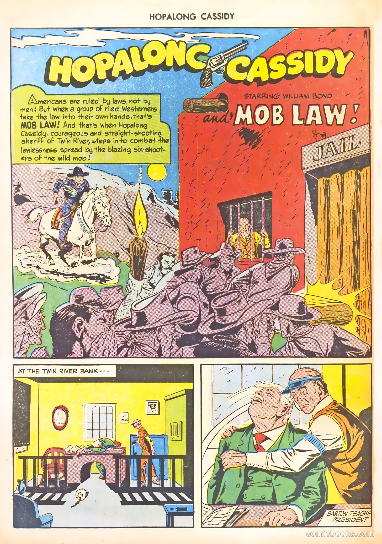 Hopalong Cassidy #46 — page 42 of 52