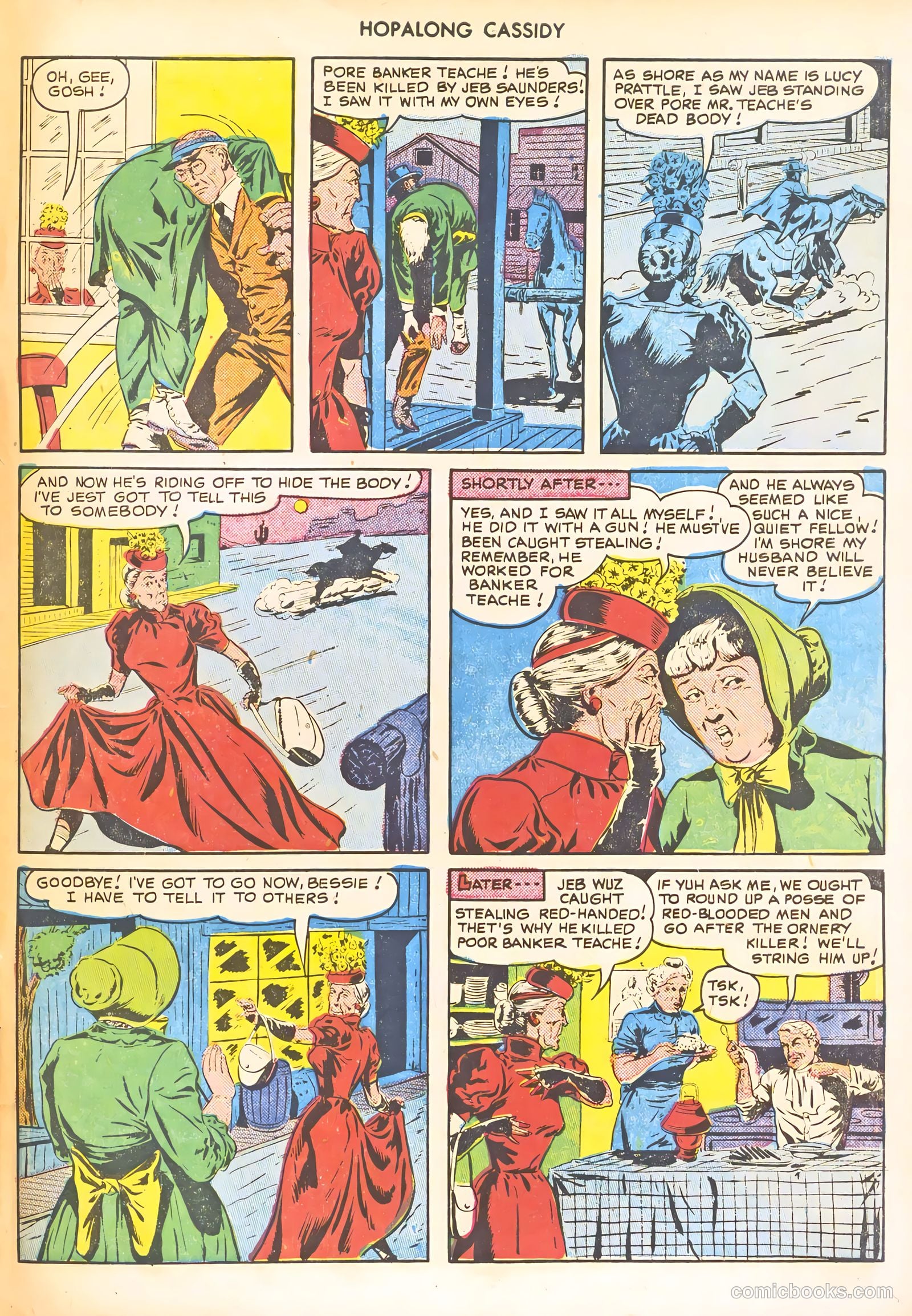 Hopalong Cassidy #46 — page 43 of 52