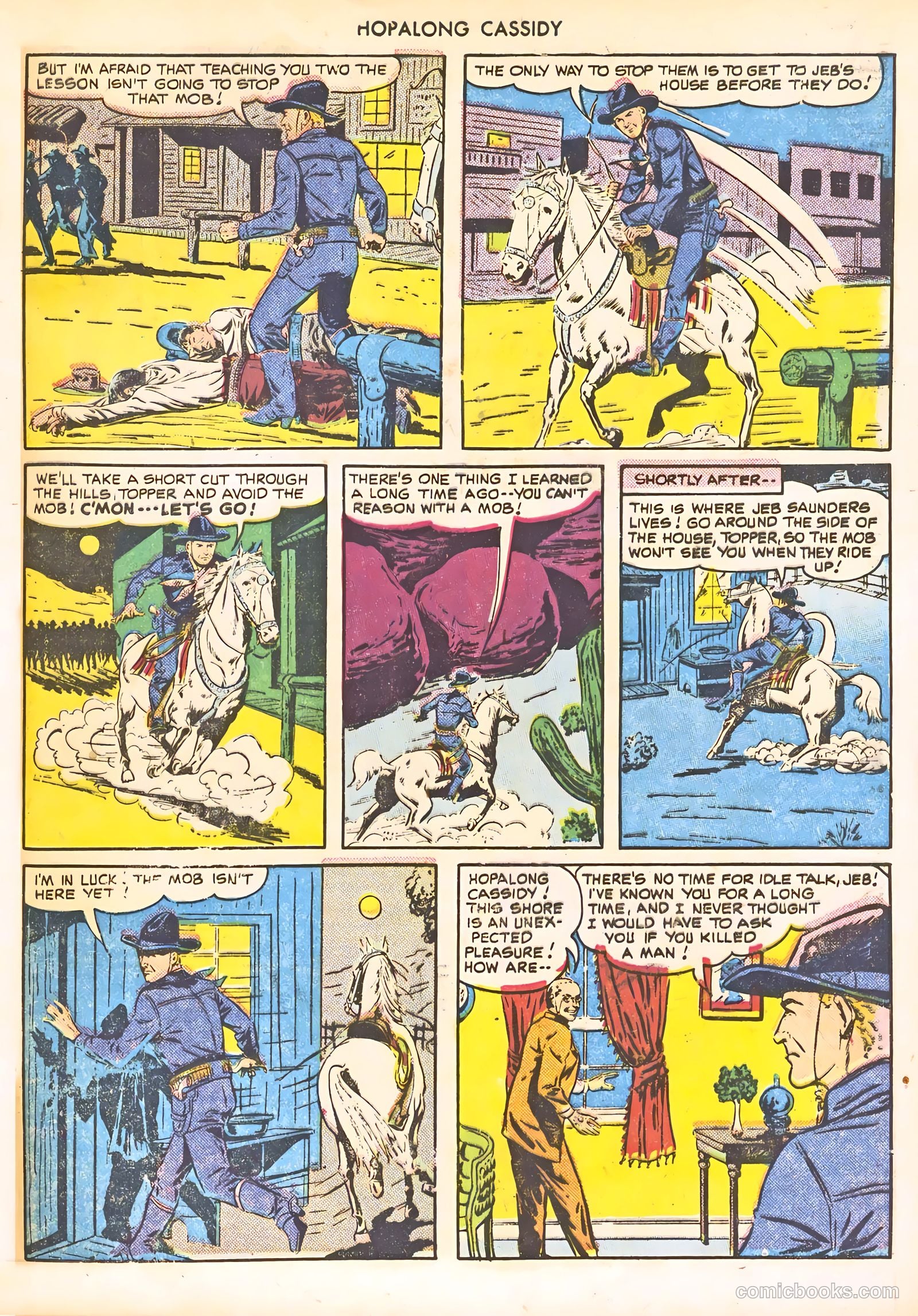 Hopalong Cassidy #46 — page 45 of 52