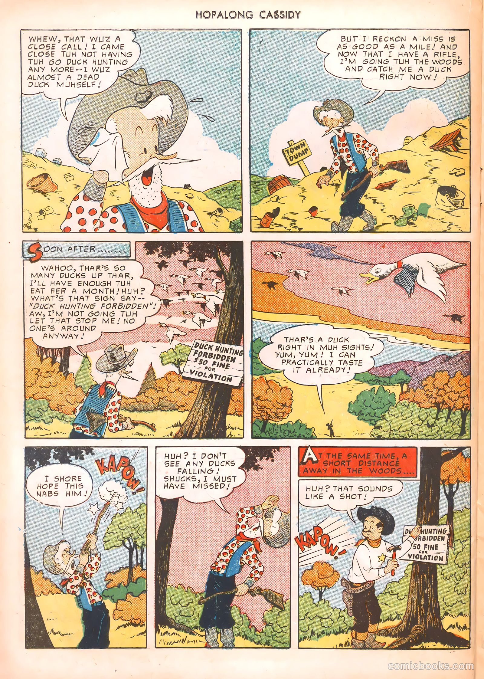 Hopalong Cassidy #47 — page 38 of 52