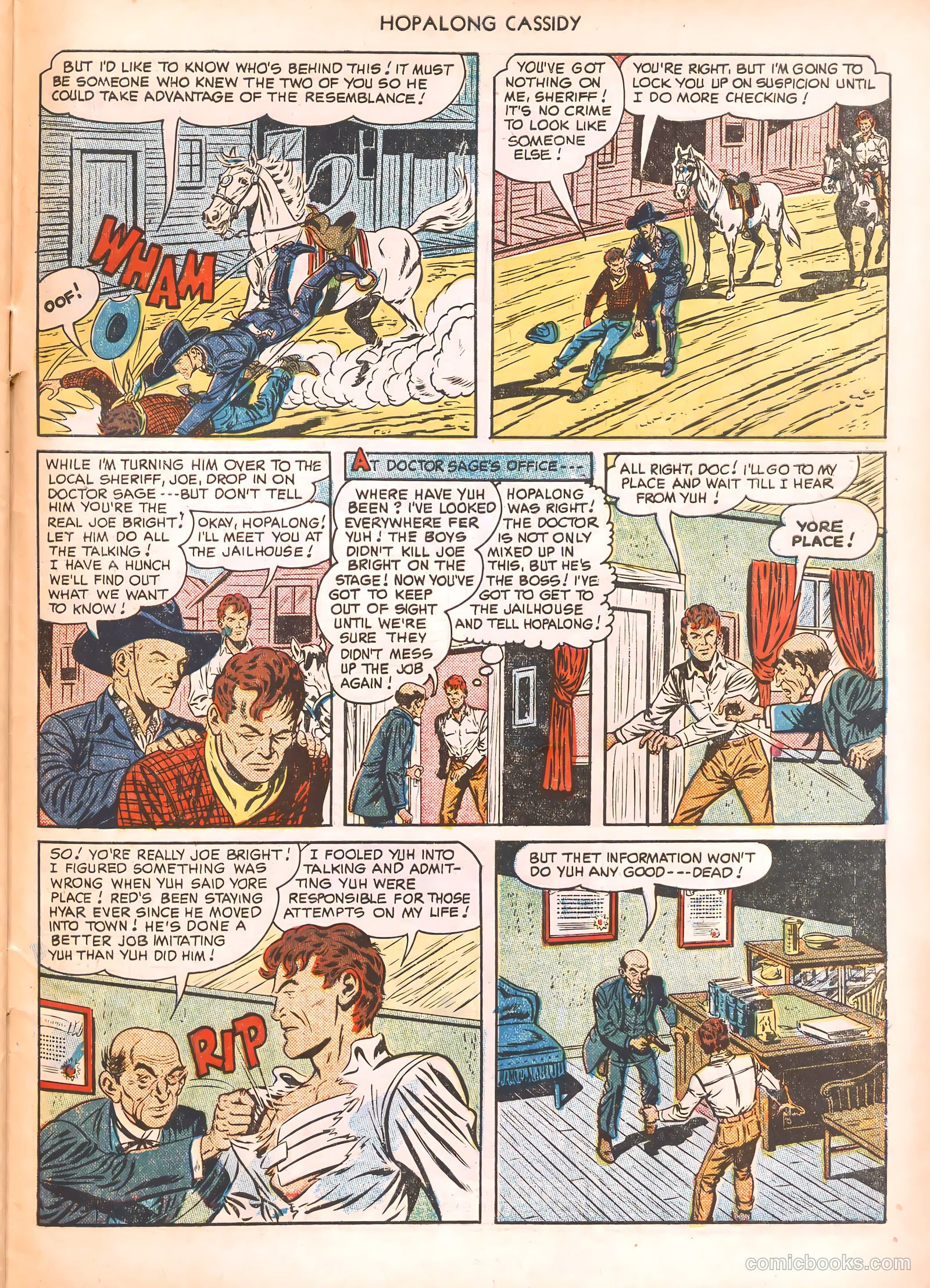 Hopalong Cassidy #47 — page 47 of 52