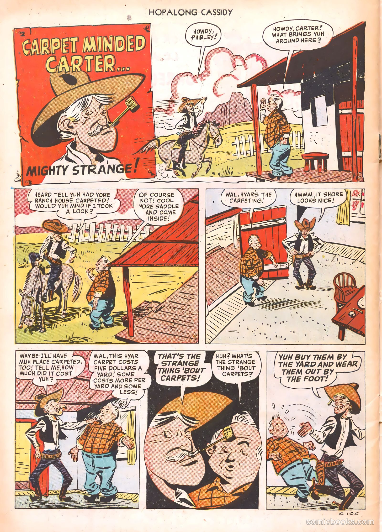 Hopalong Cassidy #47 — page 50 of 52