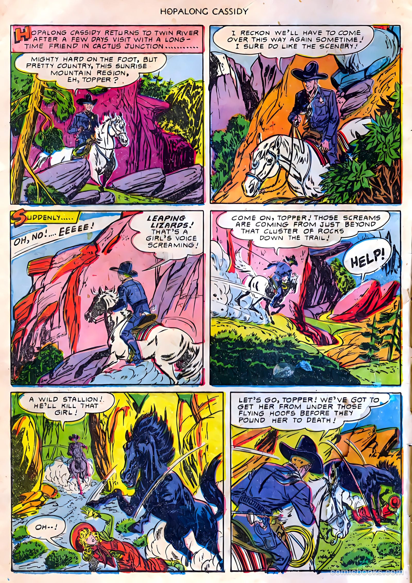 Hopalong Cassidy #48 — page 4 of 36