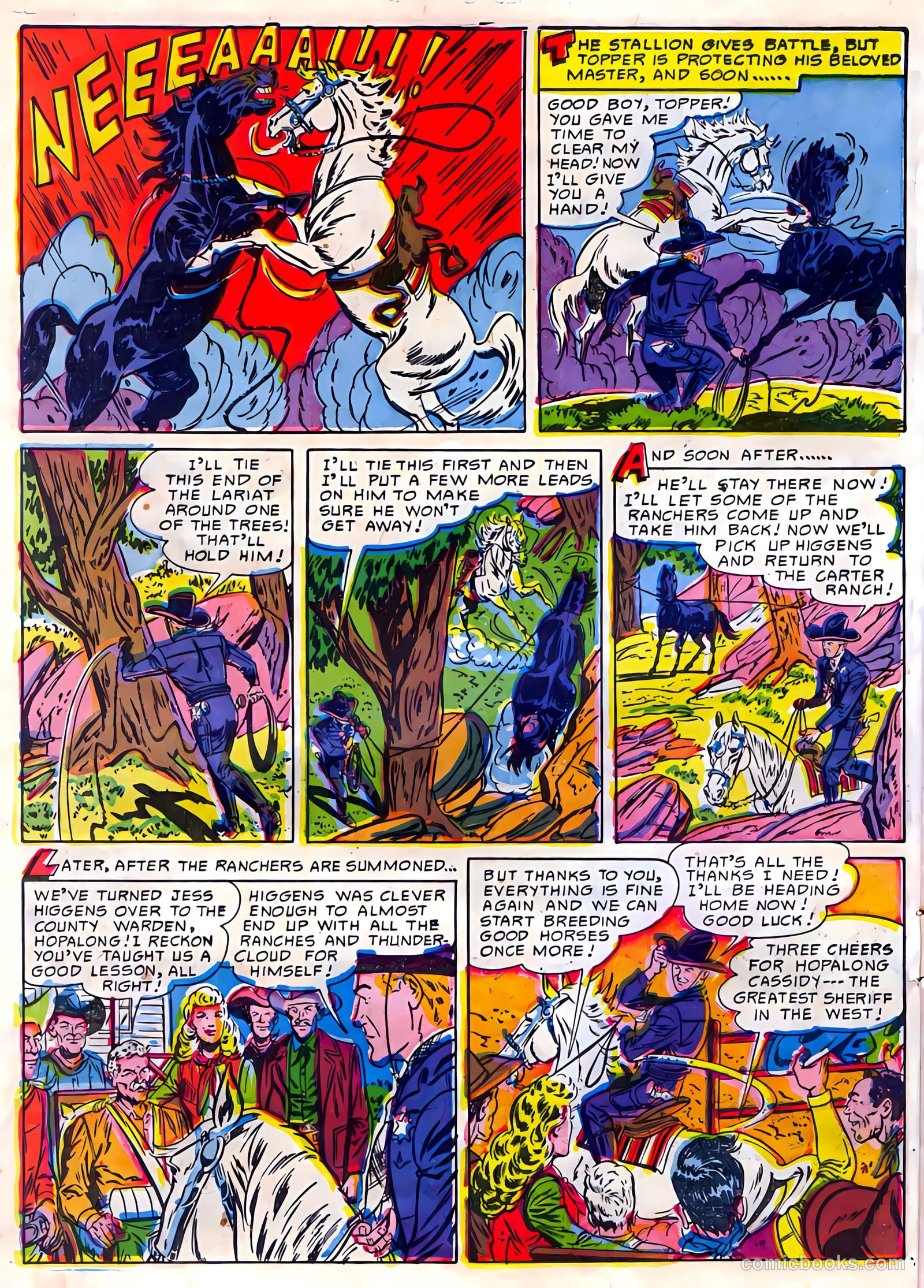 Hopalong Cassidy #48 — page 22 of 36