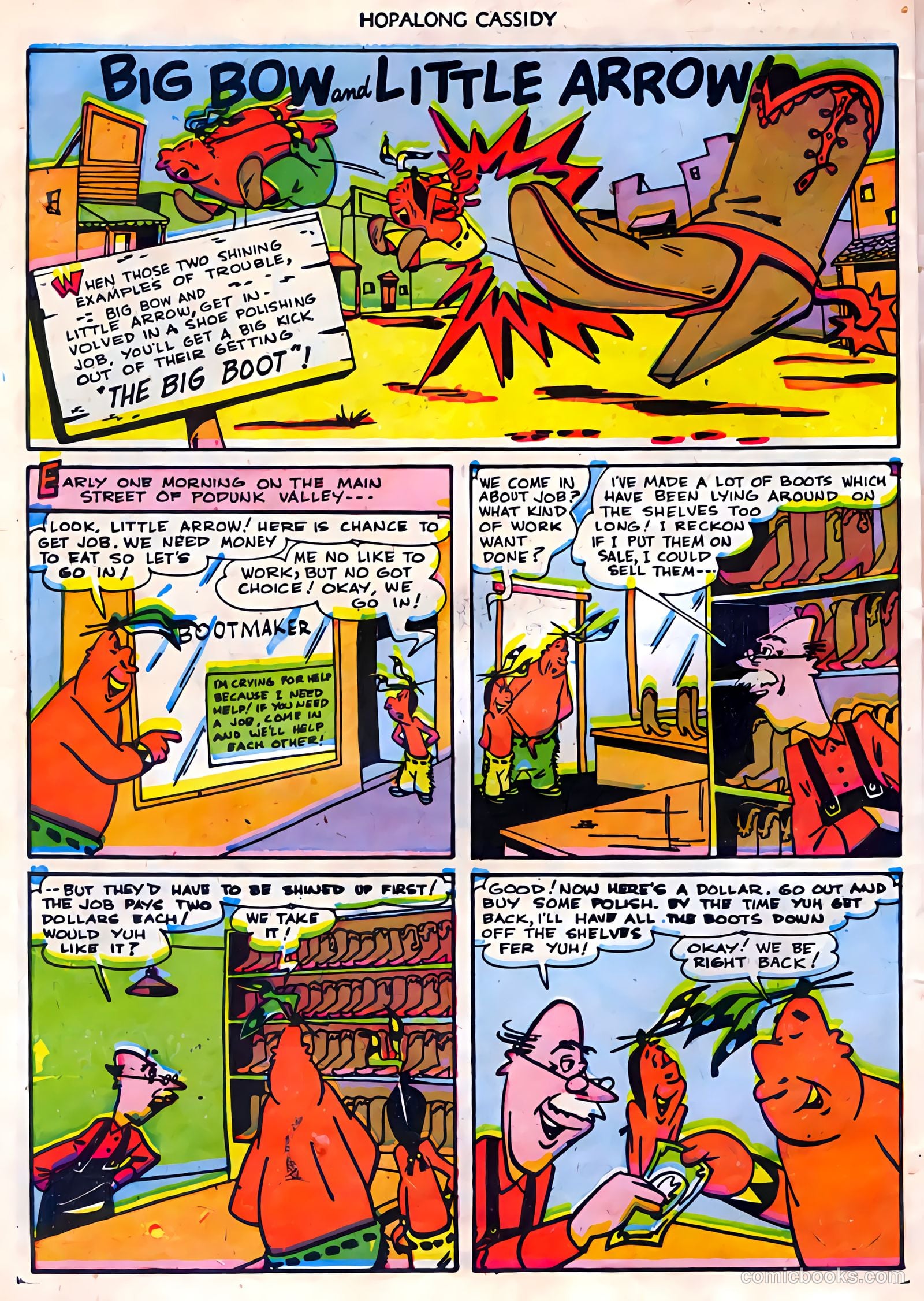 Hopalong Cassidy #48 — page 30 of 36