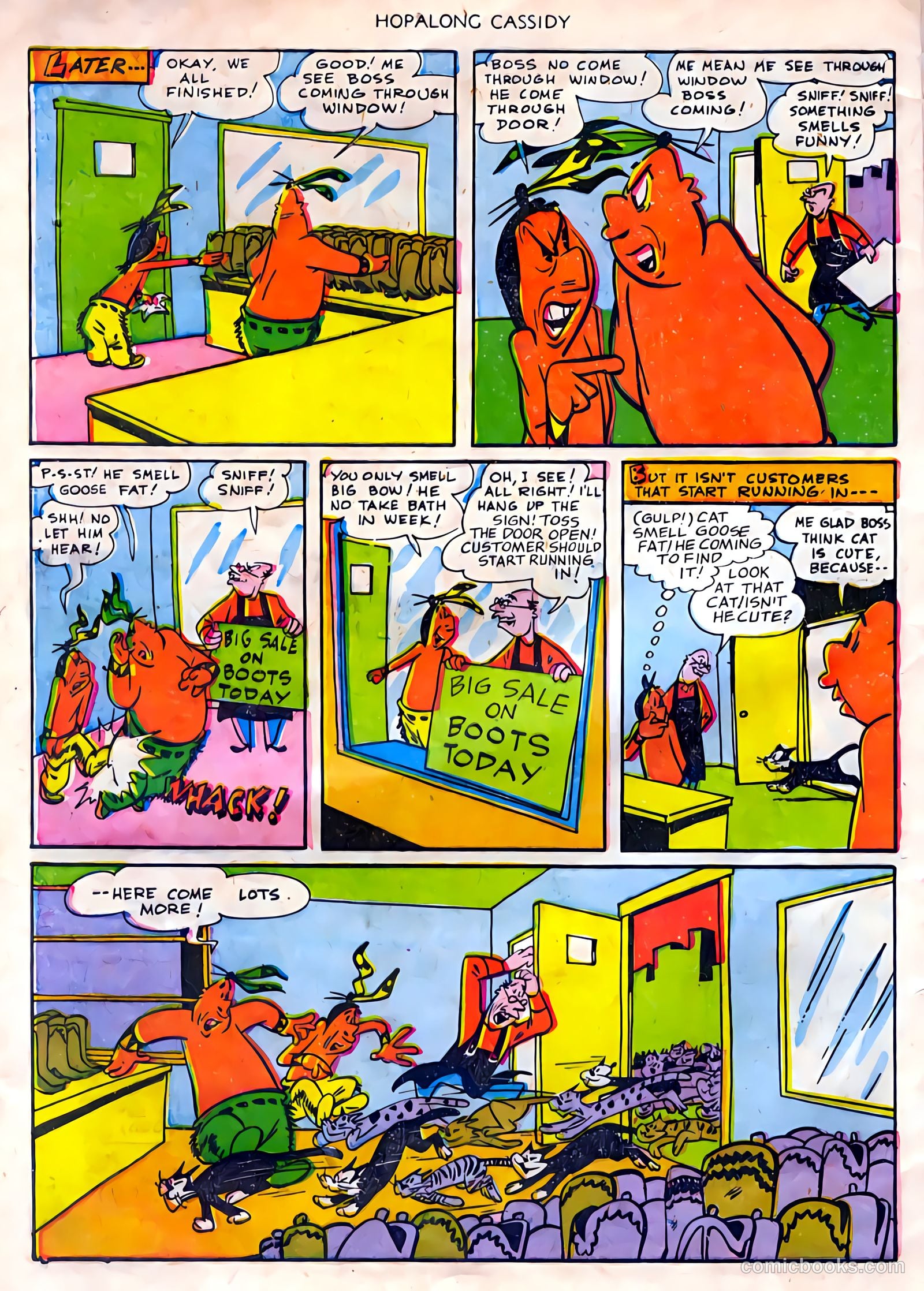 Hopalong Cassidy #48 — page 32 of 36