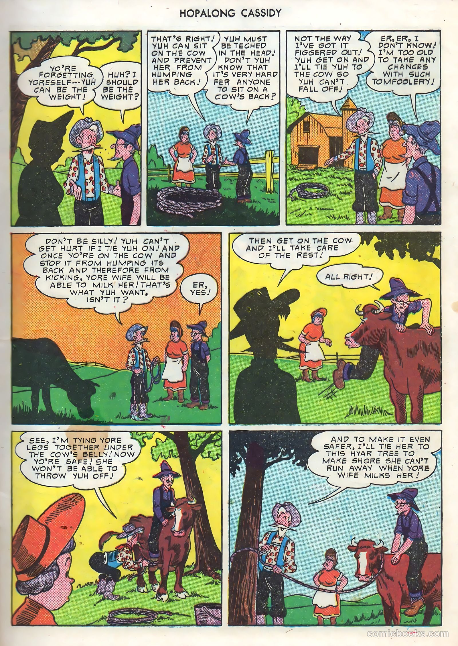 Hopalong Cassidy #49 — page 17 of 52