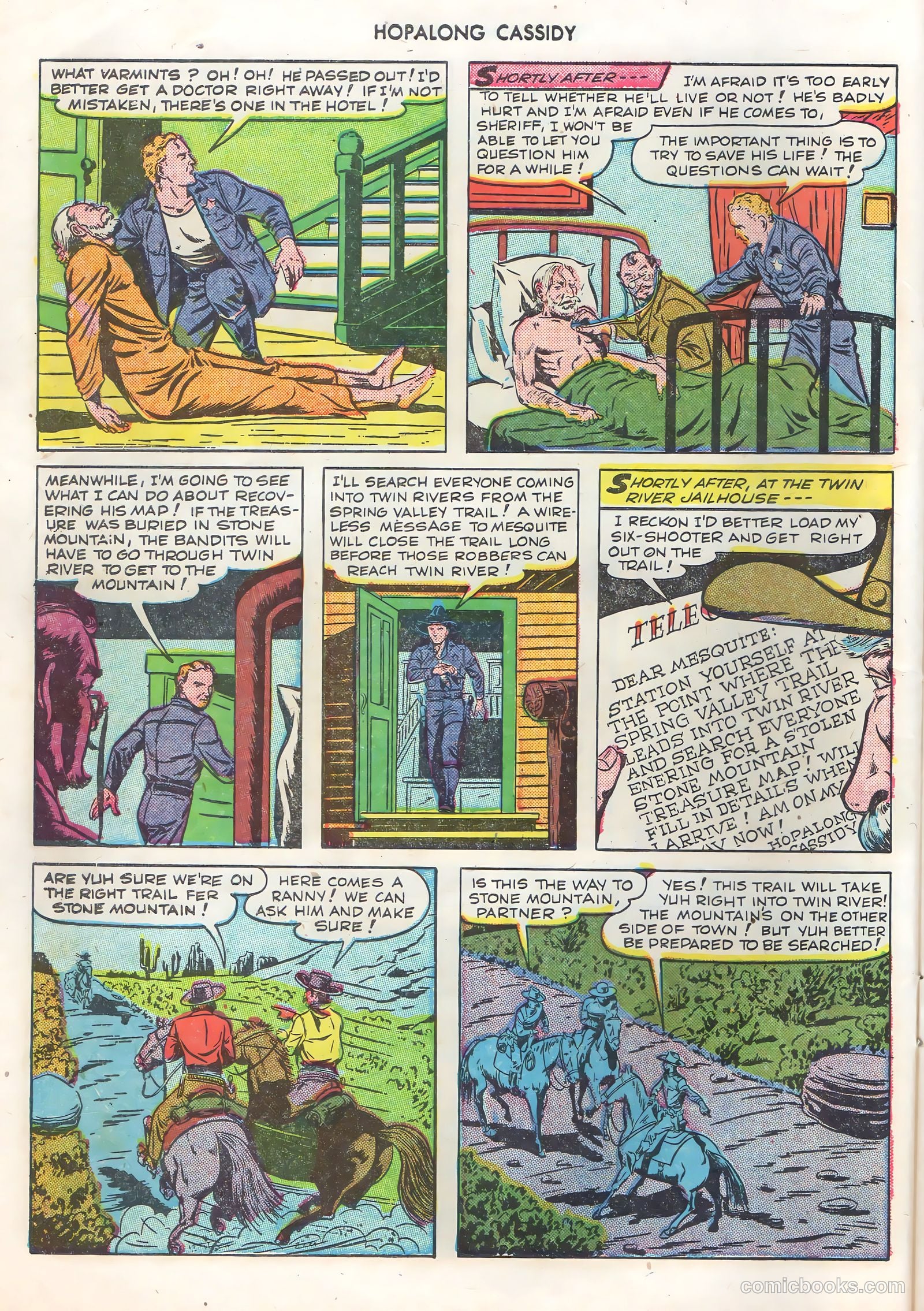 Hopalong Cassidy #49 — page 22 of 52