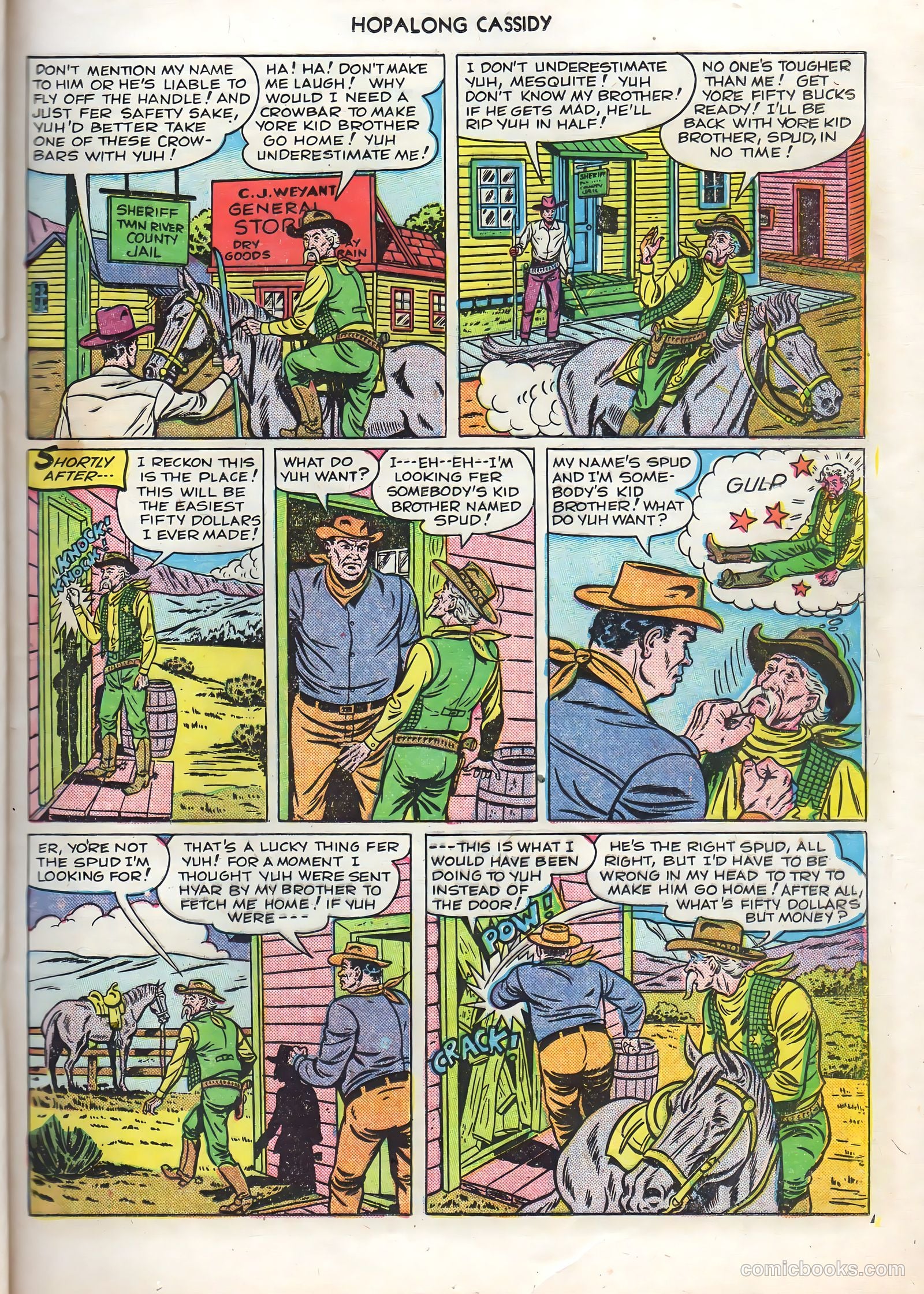 Hopalong Cassidy #49 — page 29 of 52