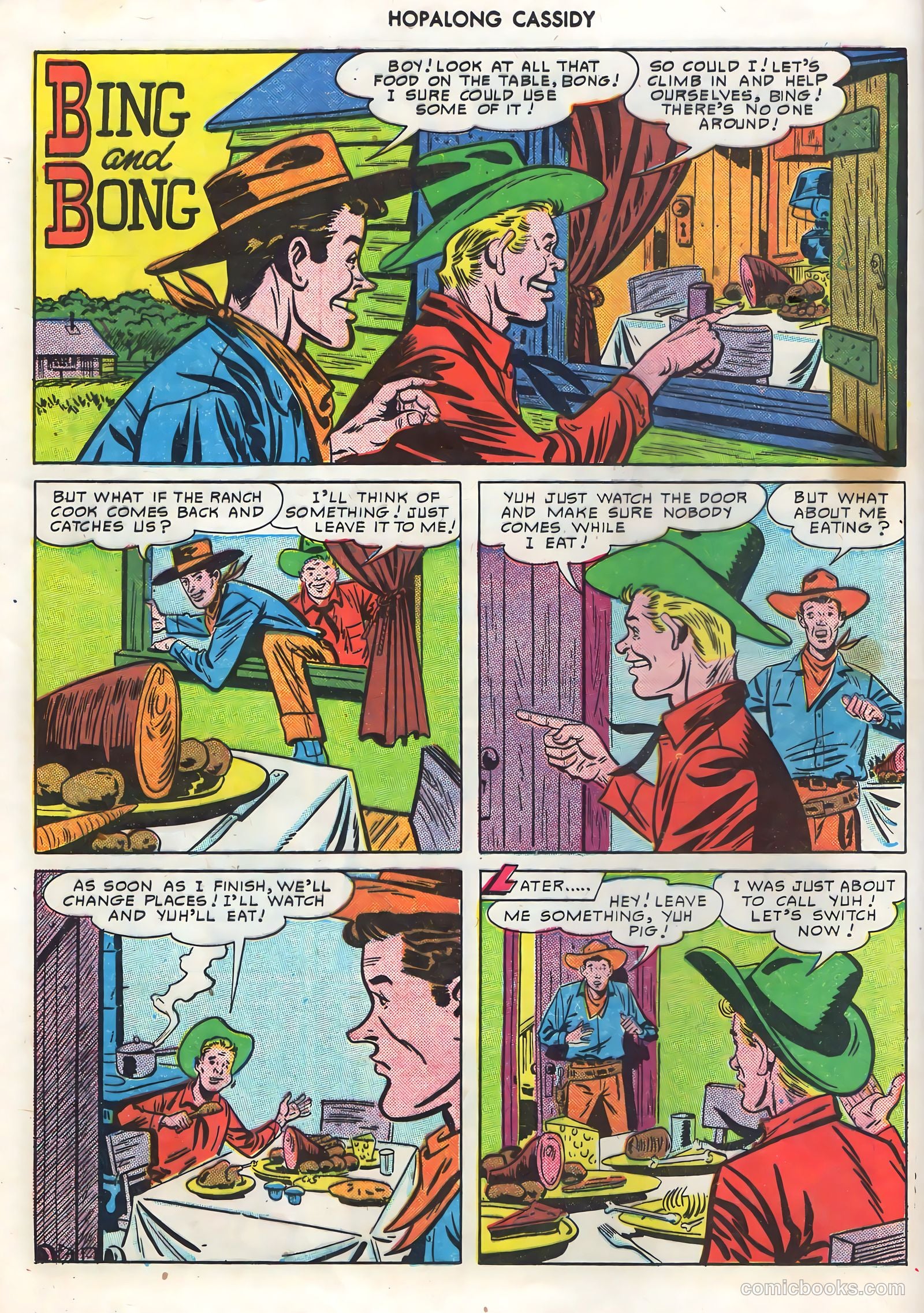 Hopalong Cassidy #49 — page 36 of 52