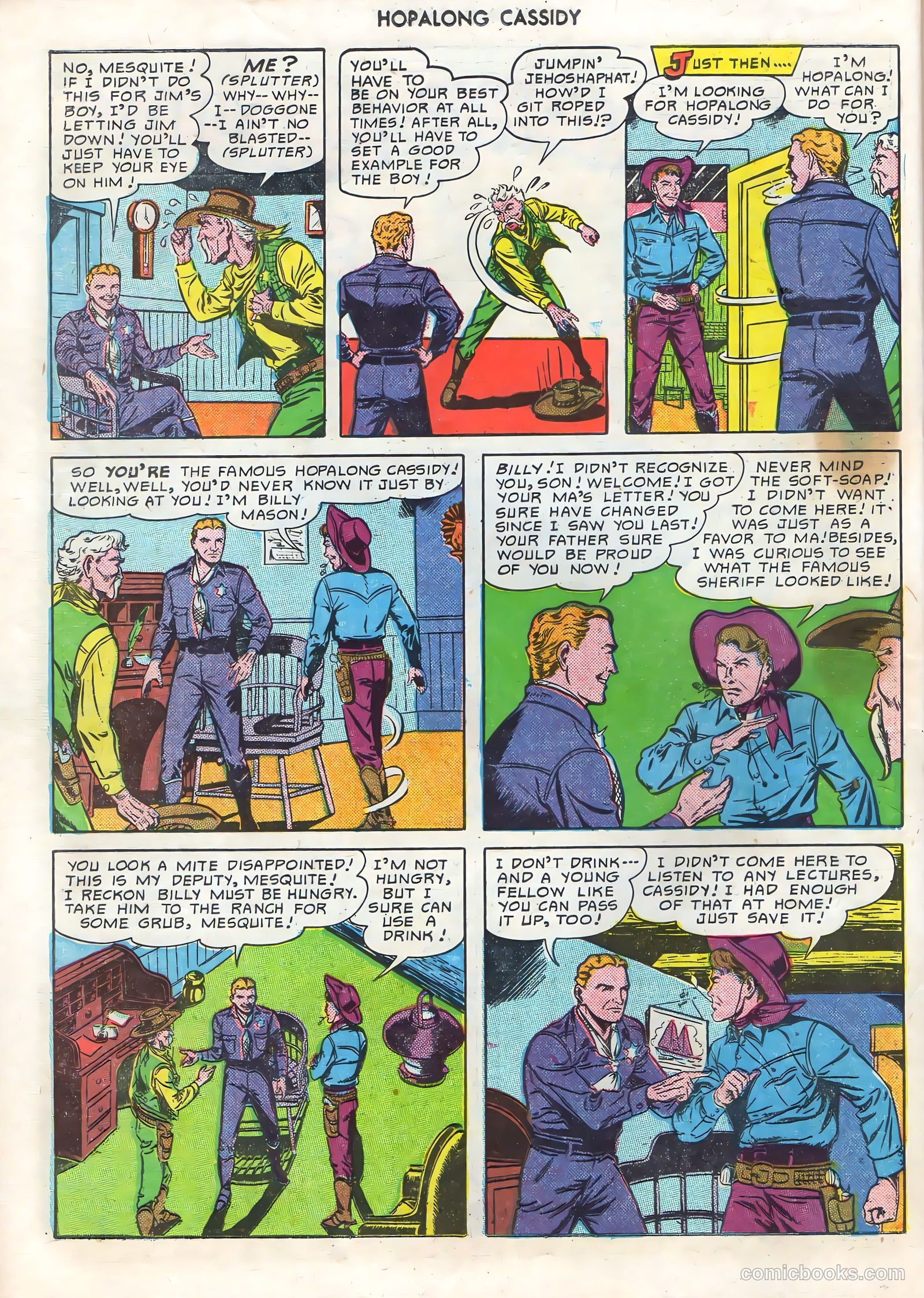 Hopalong Cassidy #49 — page 42 of 52
