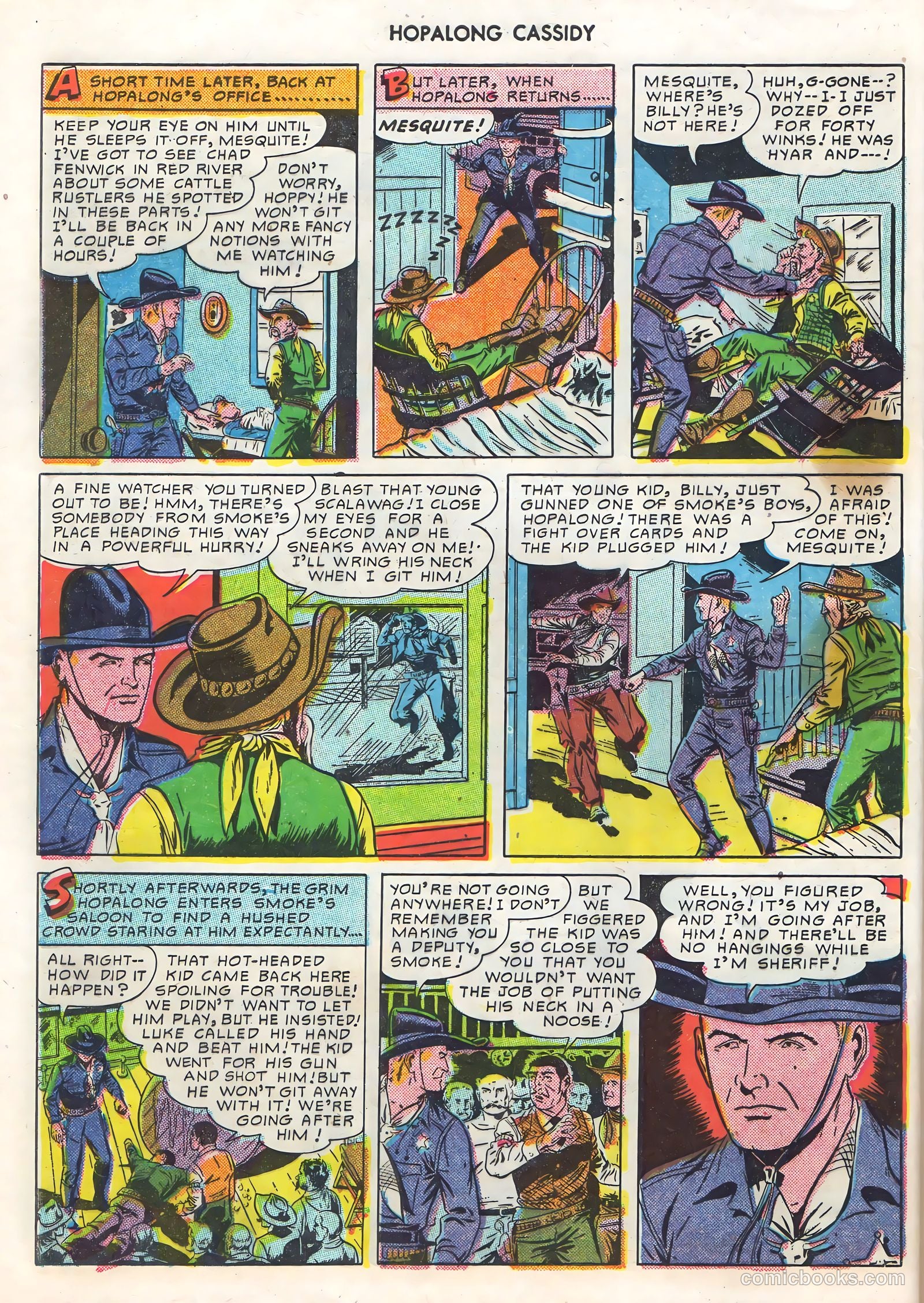 Hopalong Cassidy #49 — page 44 of 52