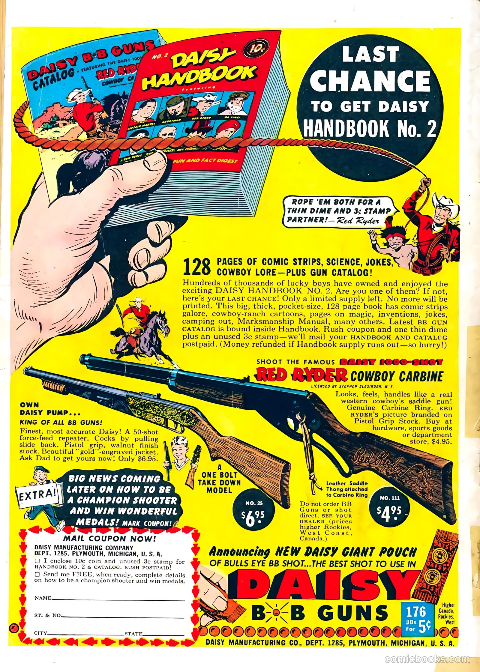 Hopalong Cassidy #49 — page 52 of 52