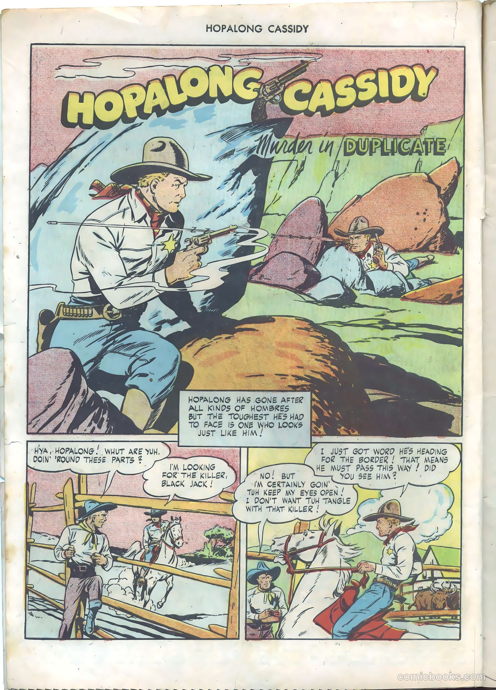 Hopalong Cassidy #5 — page 4 of 52