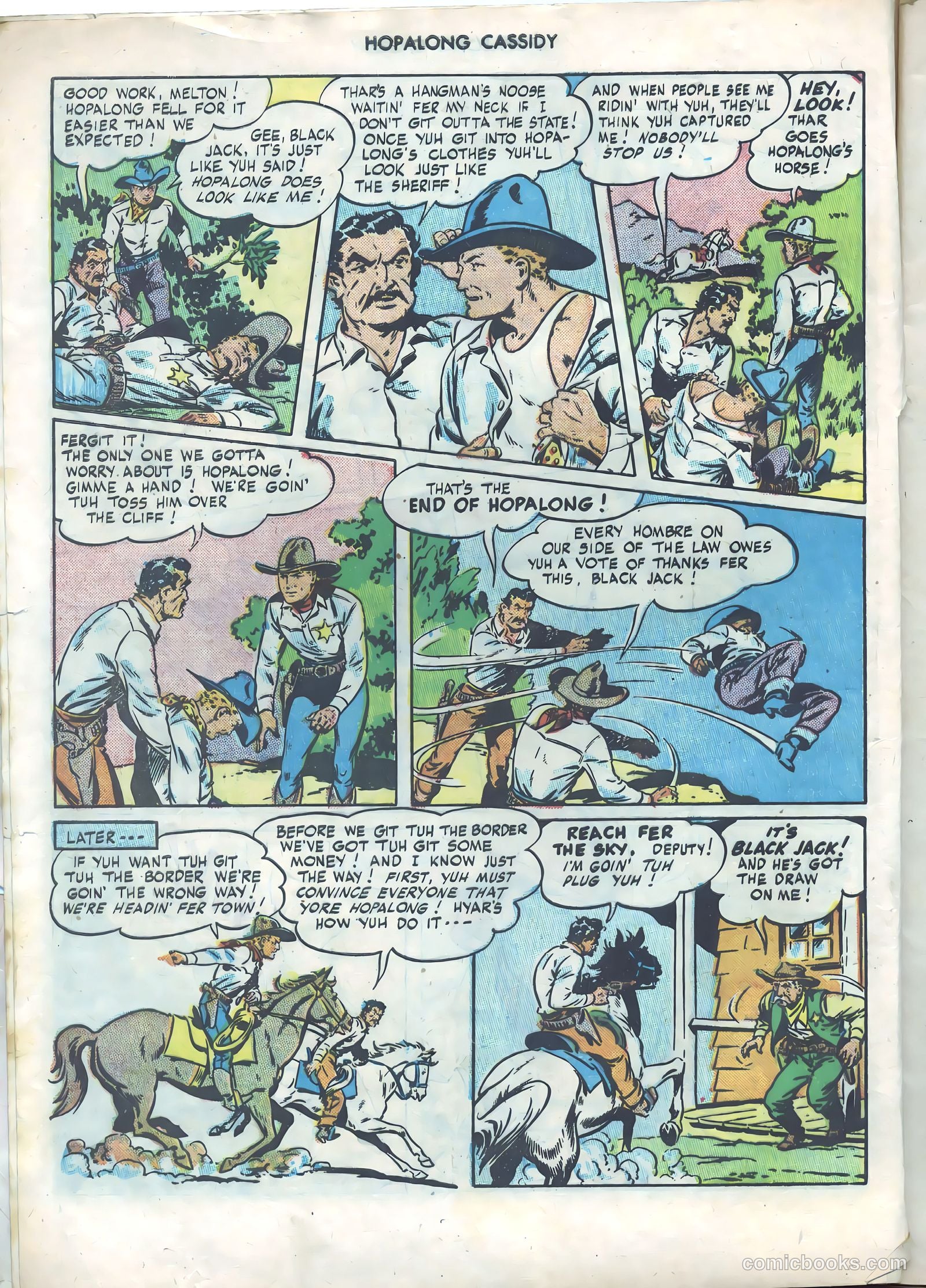 Hopalong Cassidy #5 — page 6 of 52